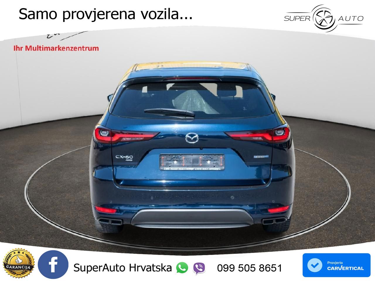 Mazda CX-60 2.5 e-Skyactiv (328 KS) AWD Automatic LED+GR SJED+ACC