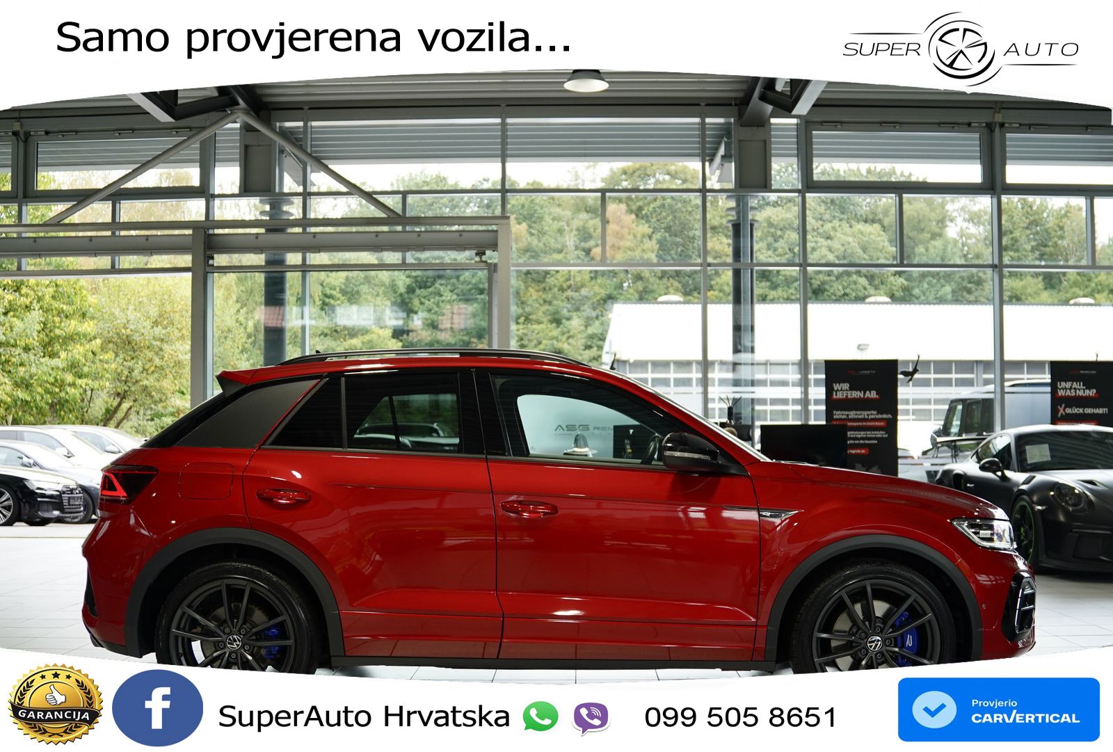 Volkswagen T-Roc I R 2.0 TSI (300 KS) OPF 4M DSG MATRIX+GR SJED+KAM