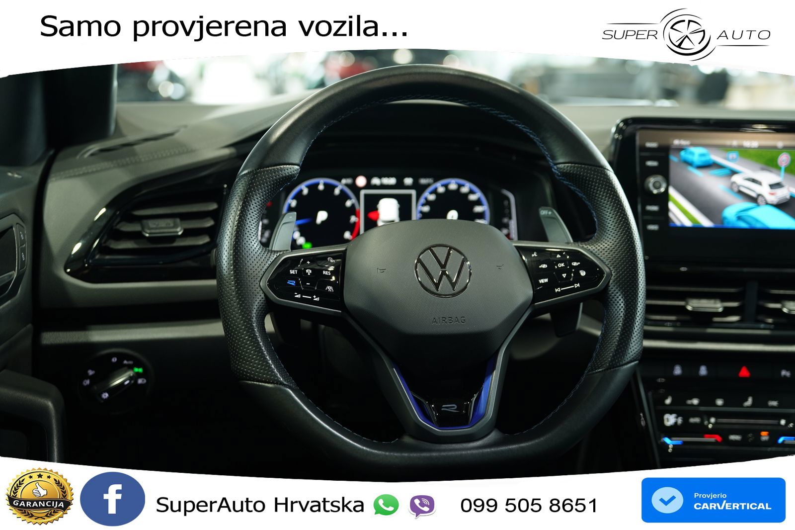 Volkswagen T-Roc I R 2.0 TSI (300 KS) OPF 4M DSG MATRIX+GR SJED+KAM