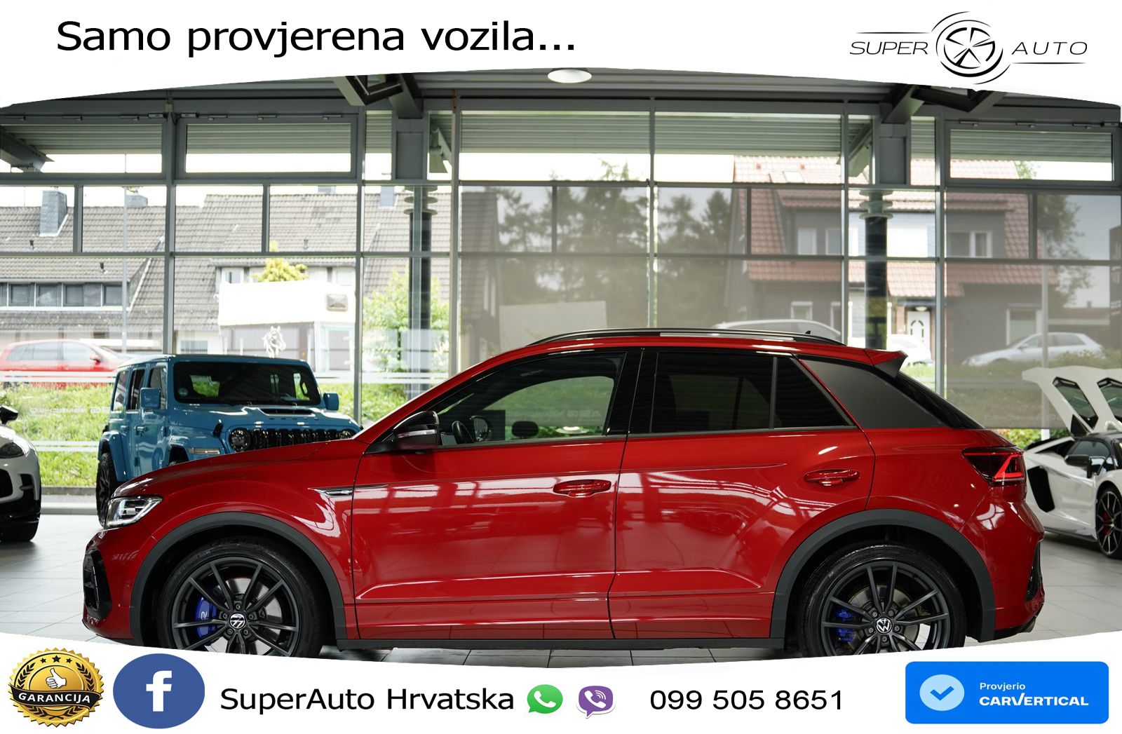 Volkswagen T-Roc I R 2.0 TSI (300 KS) OPF 4M DSG MATRIX+GR SJED+KAM