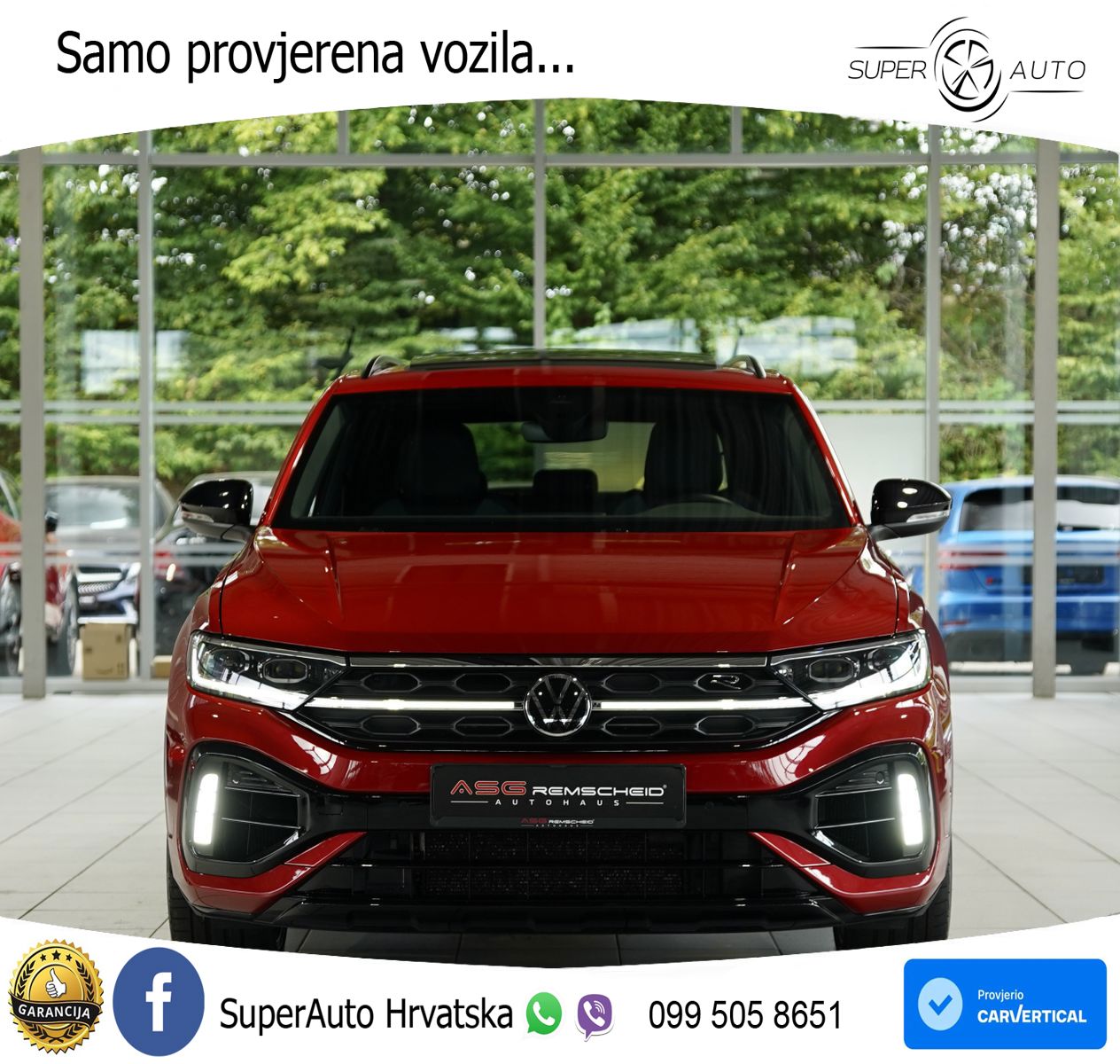 Volkswagen T-Roc I R 2.0 TSI (300 KS) OPF 4M DSG MATRIX+GR SJED+KAM
