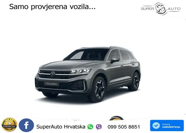 Volkswagen Touareg 3.0 V6 TDI (231 KS) 4MOTION Tiptronic R-Line ZRAČNI+ACC+4xGR SJED+KAM
