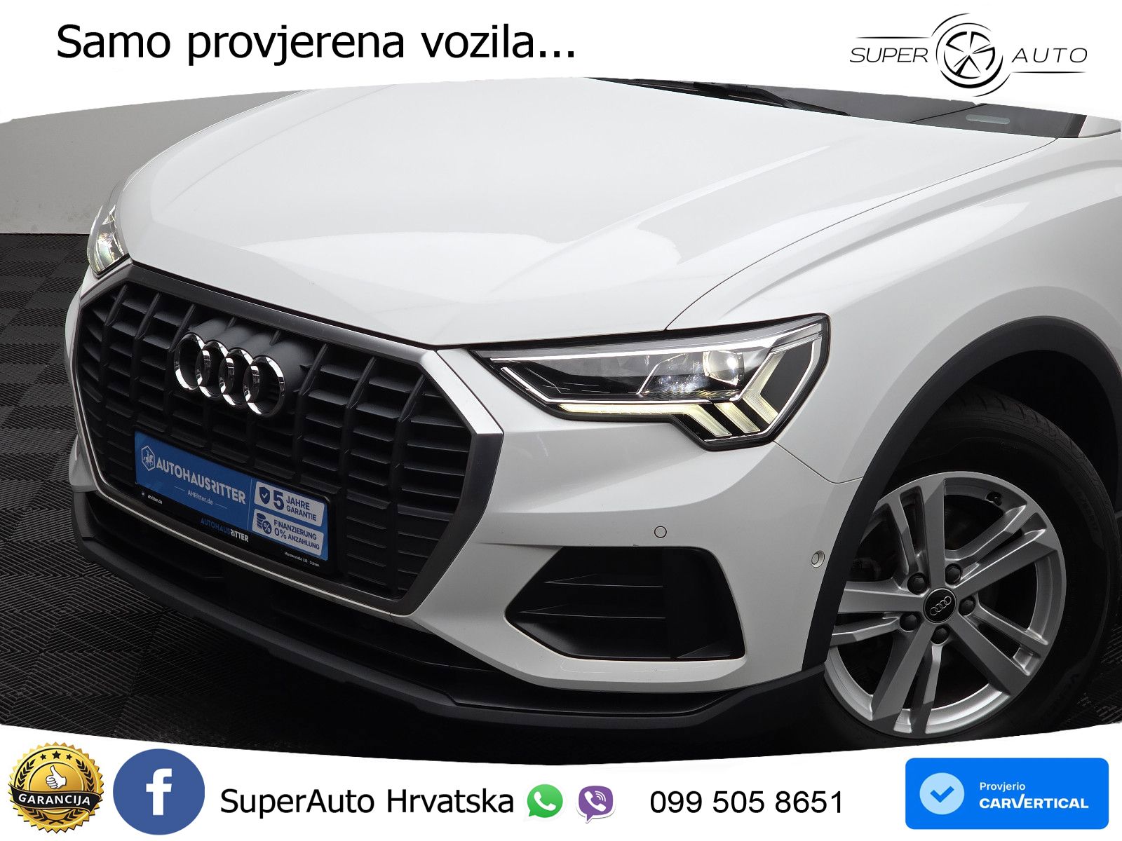Audi Q3 35 TDI (150 KS) S tronic LED+GR SJED+ACC