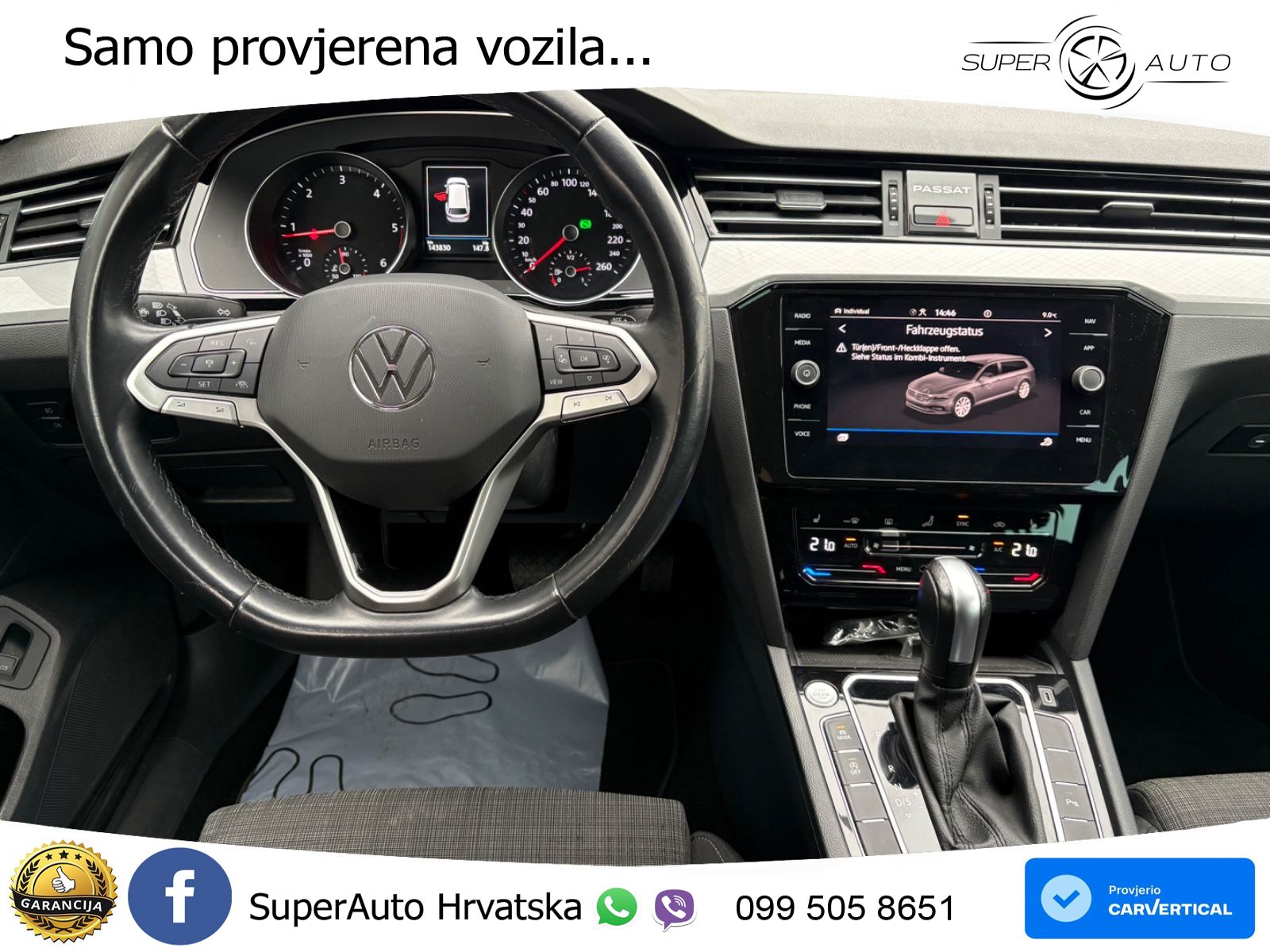Volkswagen Passat Variant 2.0 TDI (200 KS) DSG Business LED+GR SJED+ACC