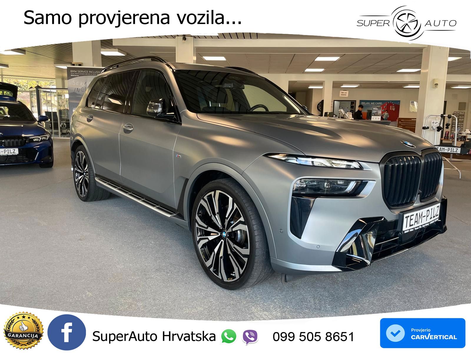 BMW X7 40d (352 KS) xDrive Steptronic ACC+HEAD+4xGR SJED+360+PANO