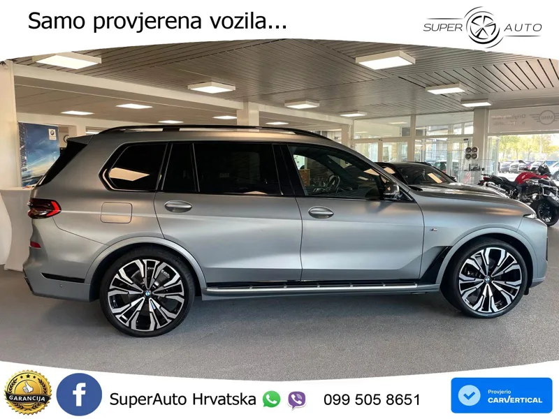 BMW X7 40d (352 KS) xDrive Steptronic ACC+HEAD+4xGR SJED+360+PANO
