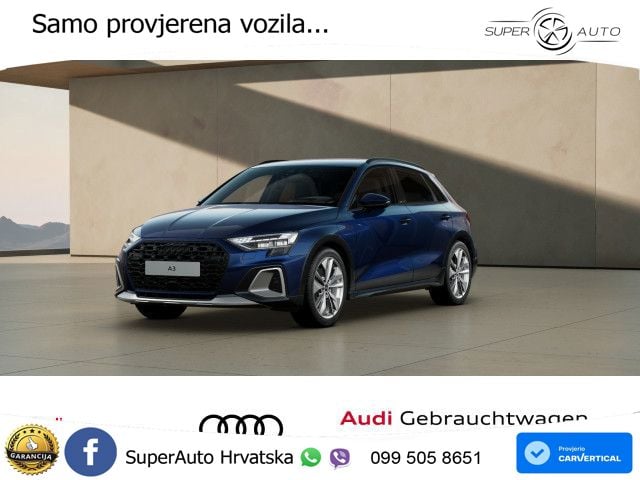 Audi A3 allstreet 40 TFSIe (204 KS) S tronic LED+GR SJED+ACC