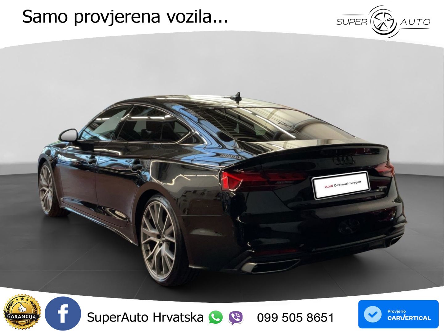 Audi A5 Sportback  40 TFSI (204 KS) quattro S tronic S line MATRIX+GR SJED+KAM