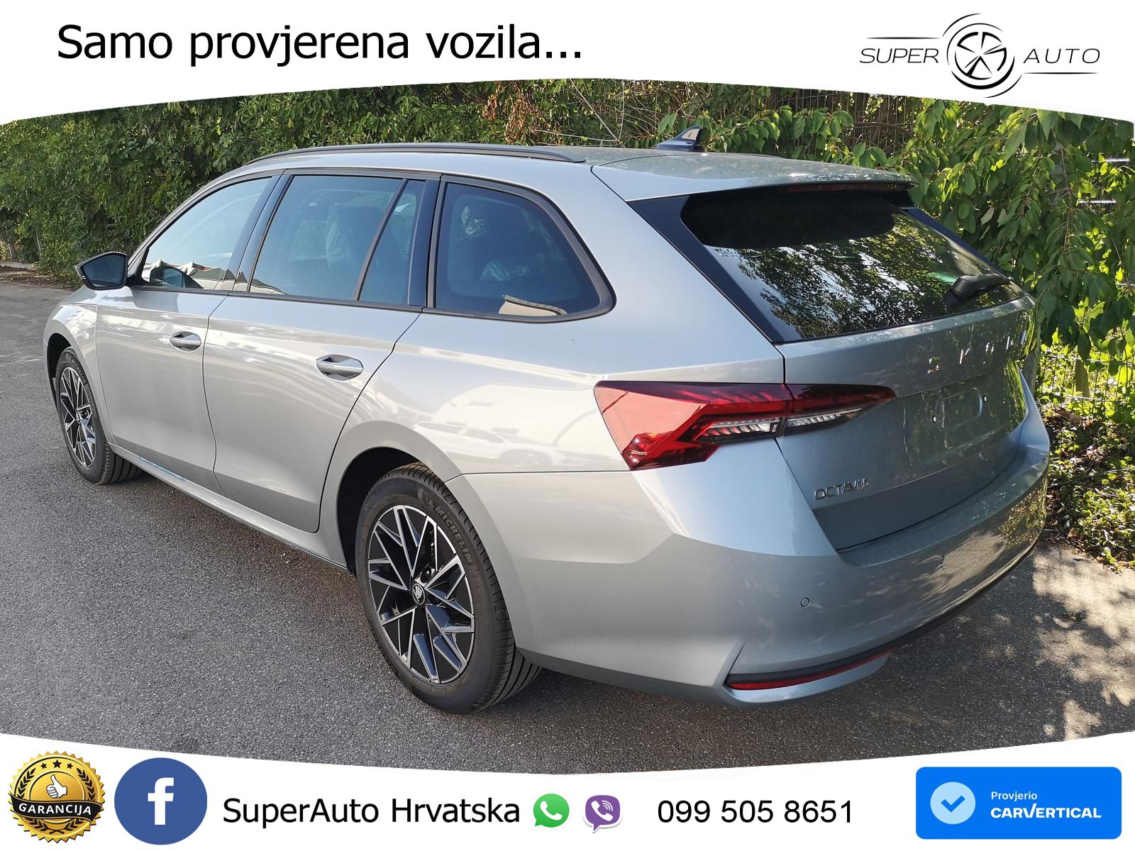 Škoda Octavia Combi 2.0 TDI (150 KS) DSG Selection LED+GR SJED+ACC