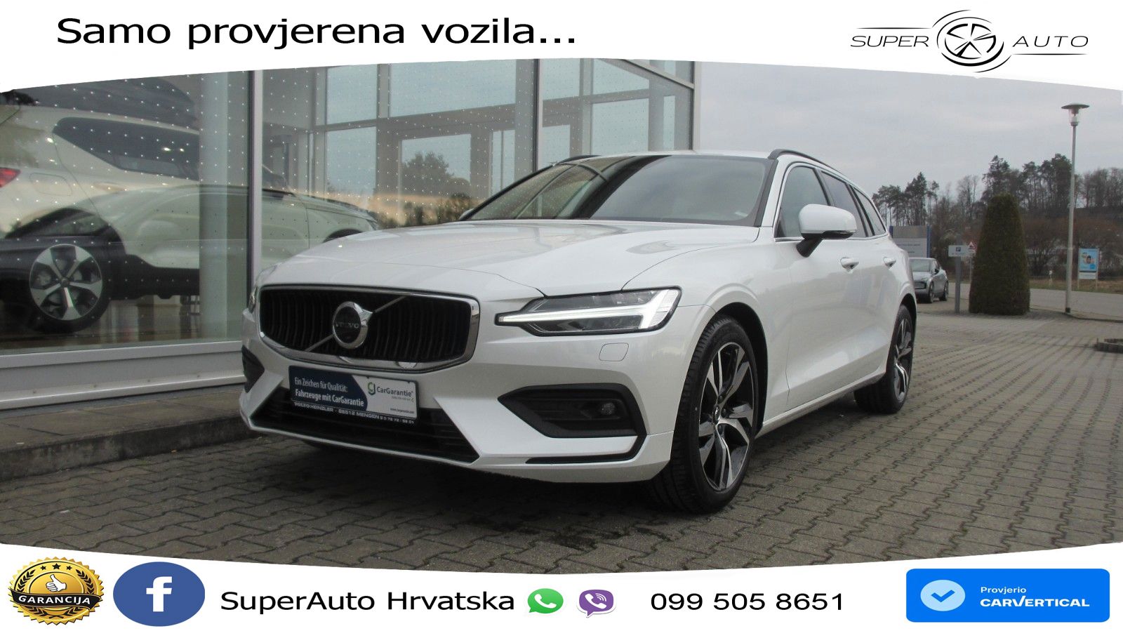 Volvo V60 2.0 B4 Benzin DCT LED+GR SJED+ACC