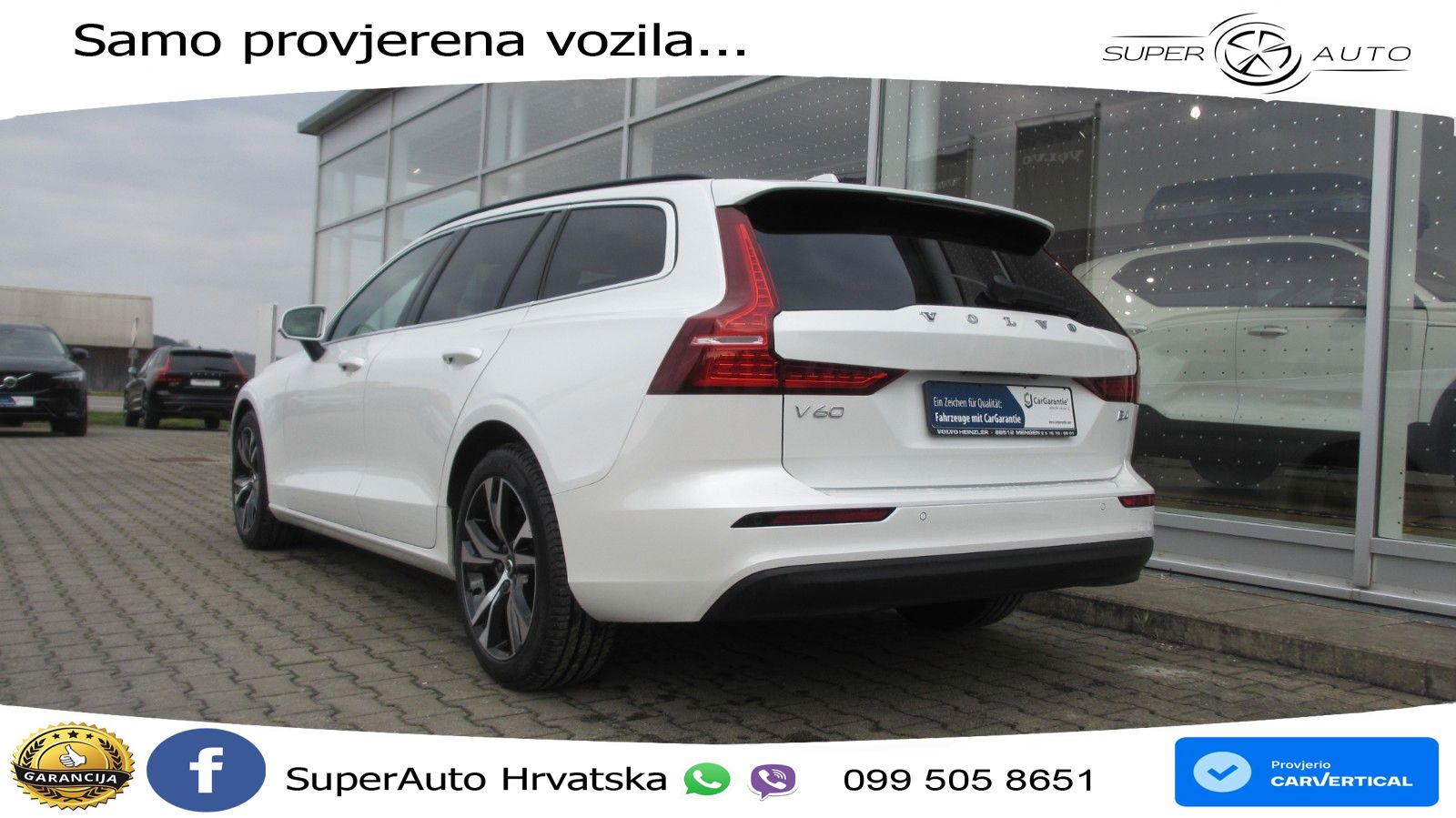 Volvo V60 2.0 B4 Benzin DCT LED+GR SJED+ACC