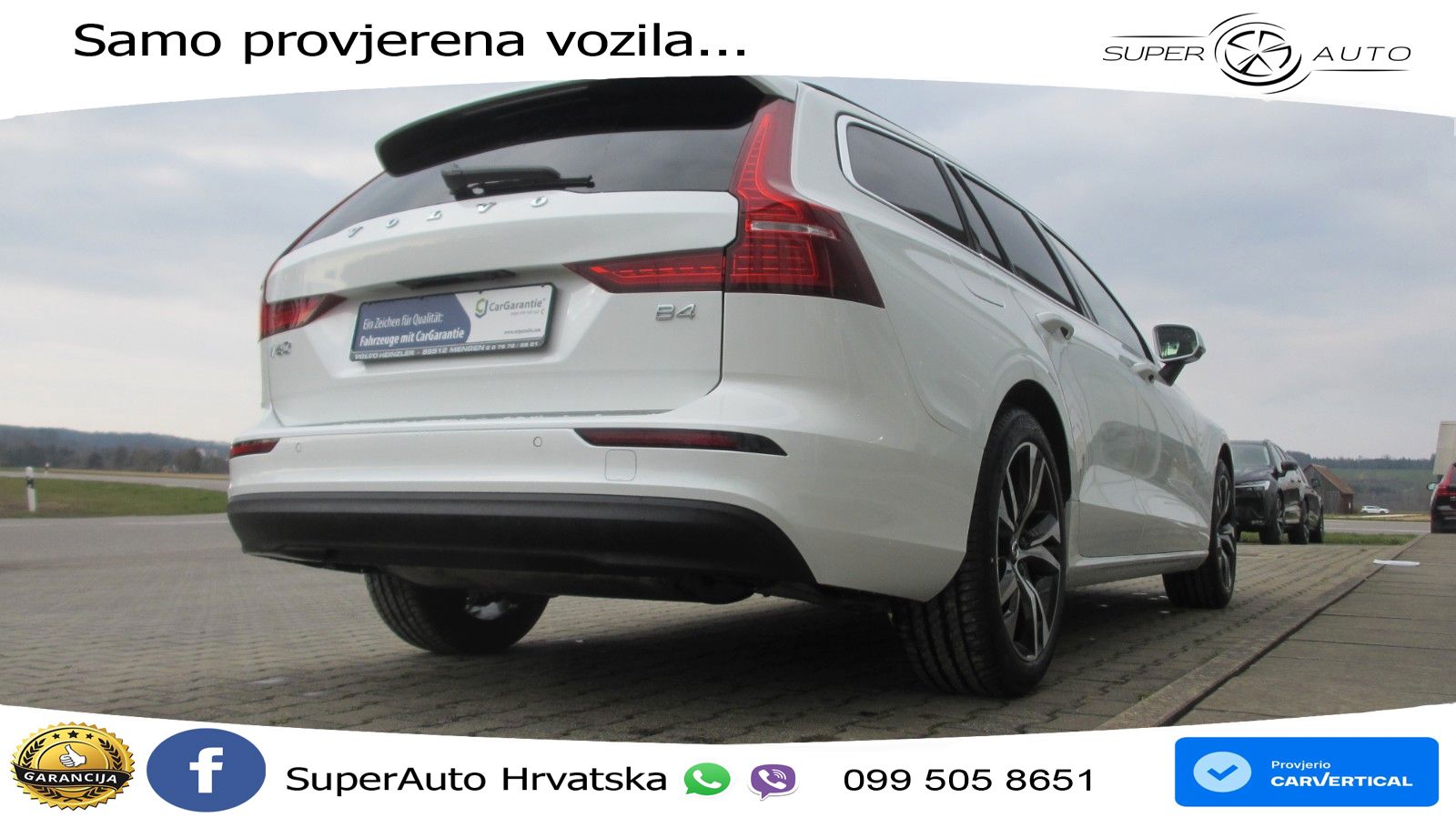 Volvo V60 2.0 B4 Benzin DCT LED+GR SJED+ACC