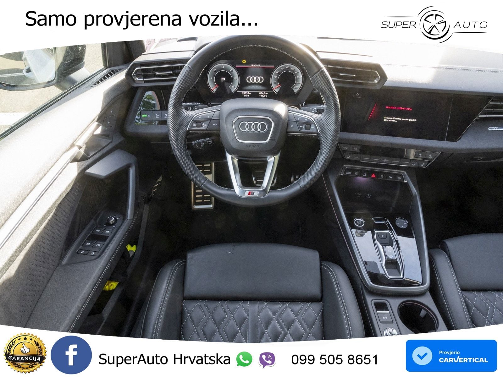 Audi A3 allstreet 35 TDI (150 KS) S tronic S line MATRIX+GR SJED+KAM