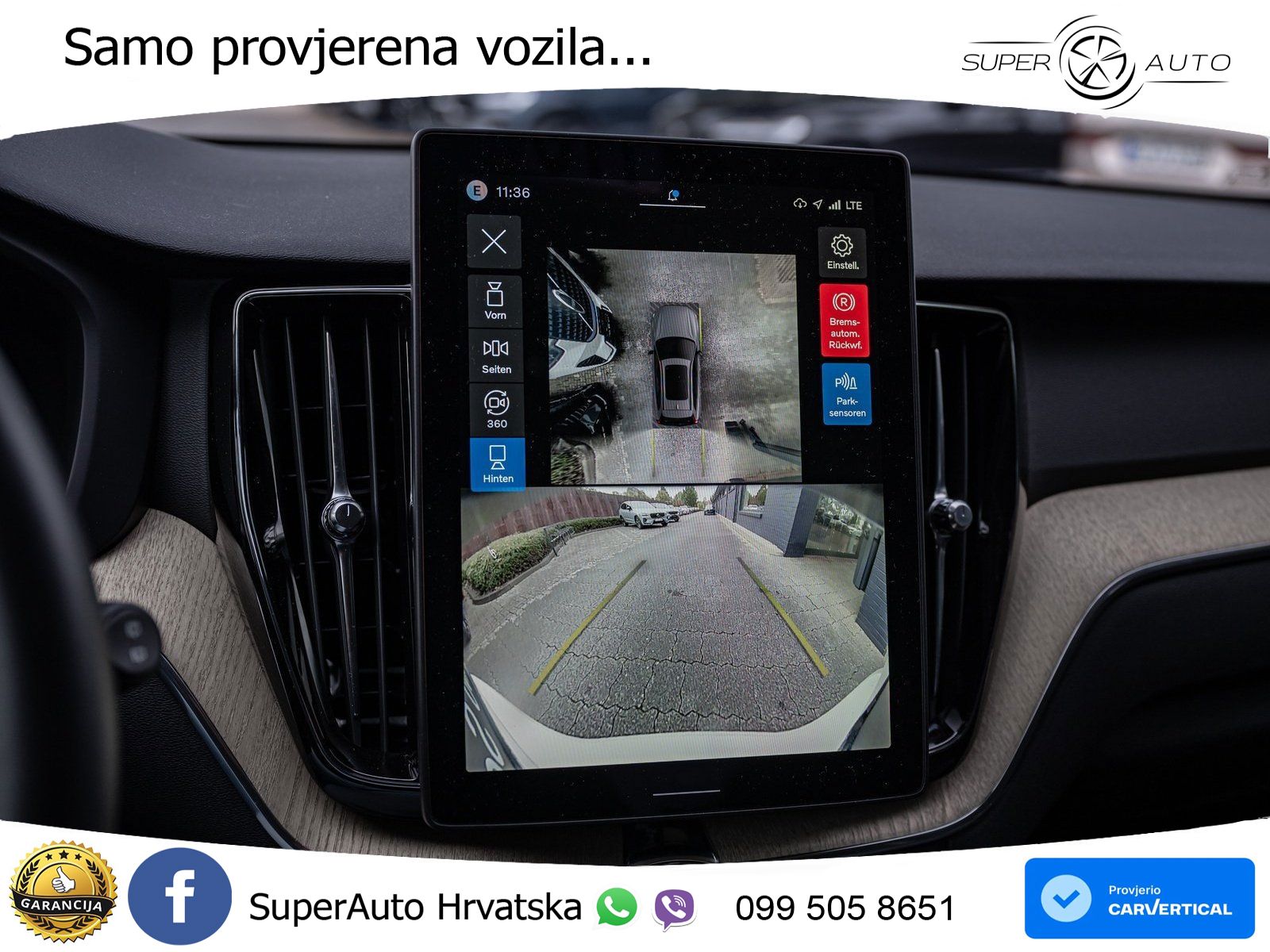 Volvo XC60 T6 AWD Geartronic LED+GR SJED+ACC