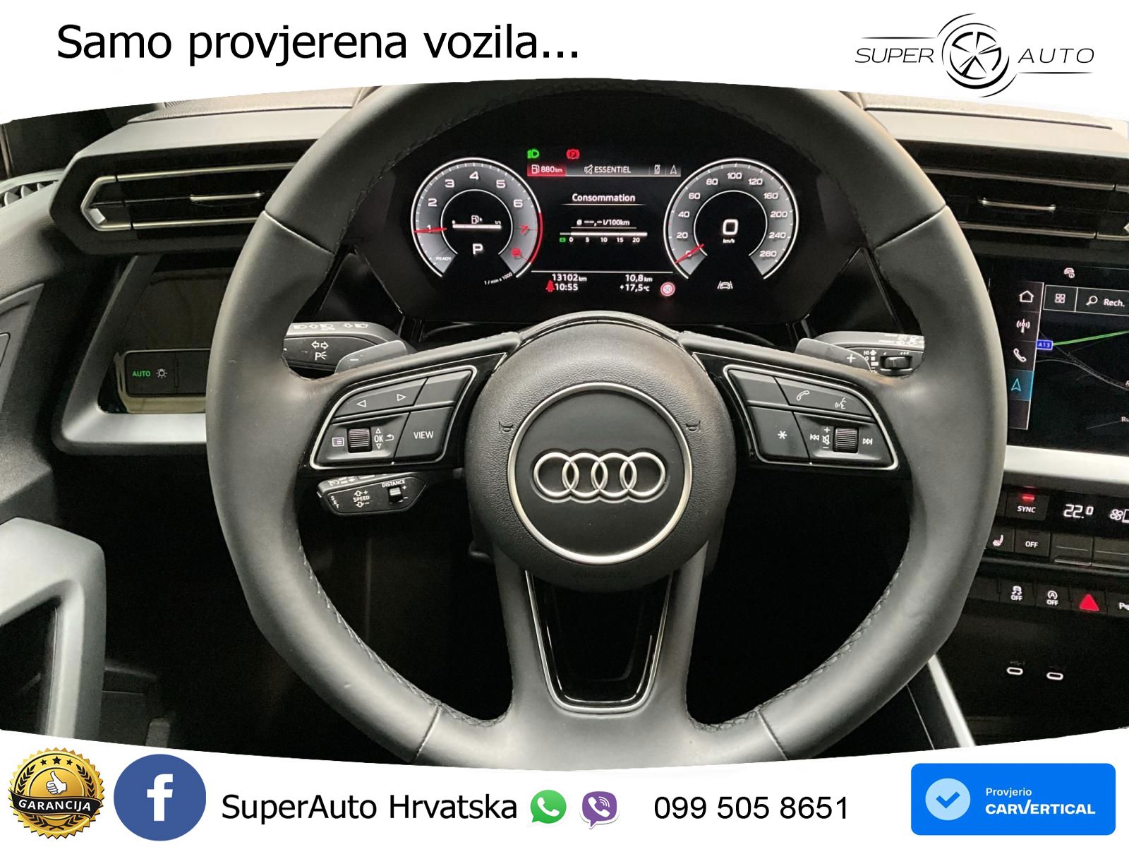 Audi A3 30 TFSI (116 KS)  S tronic advanced
