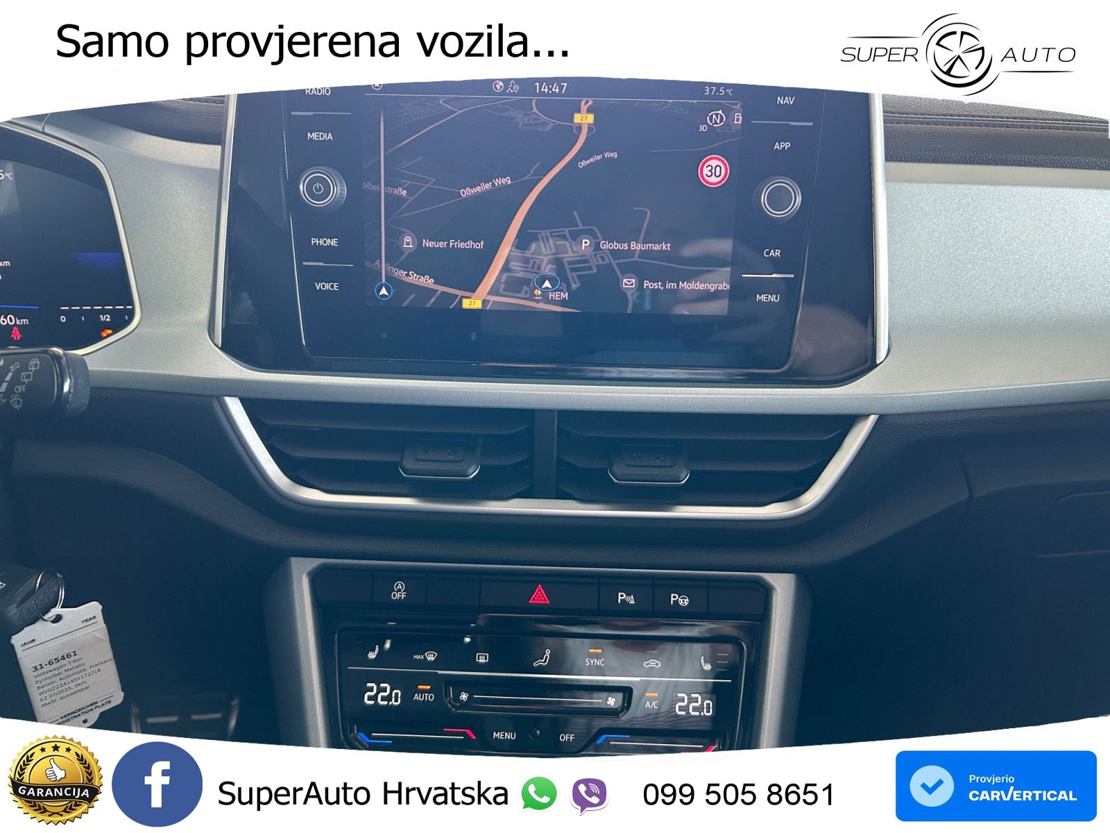 Volkswagen T-Roc 1.5 TSI (150 KS) DSG LED+GR SJED+ACC