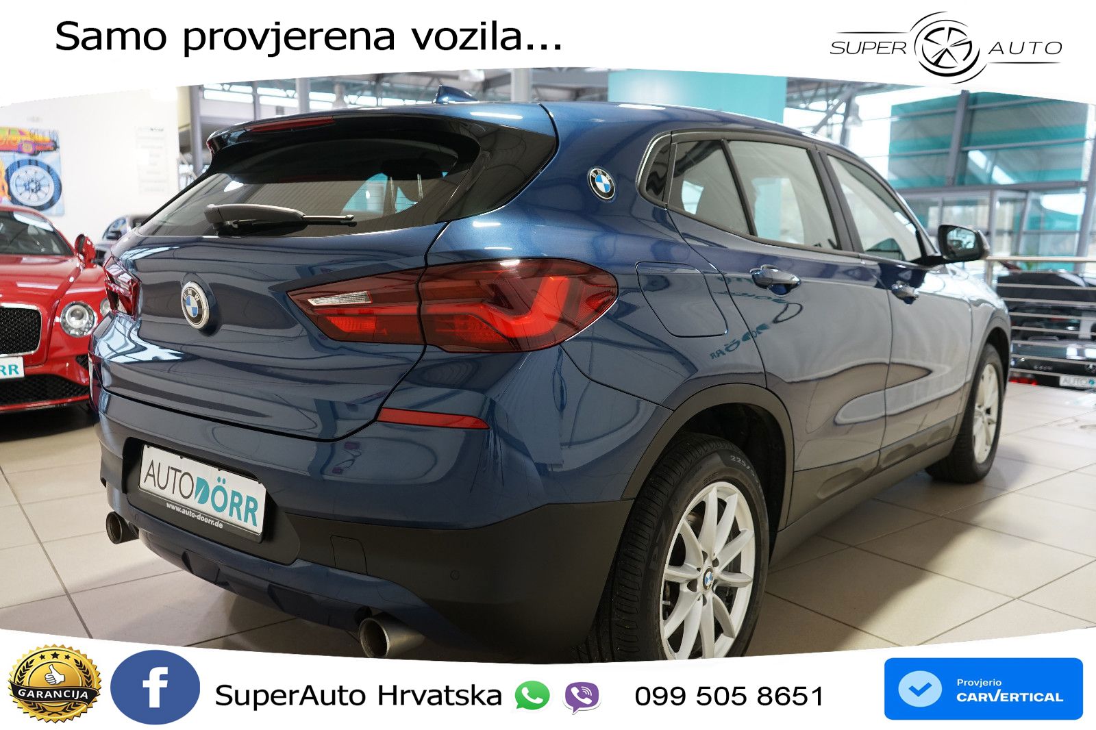 BMW X2 sDrive20d Steptronic Advantage LED+GR SJED+ACC