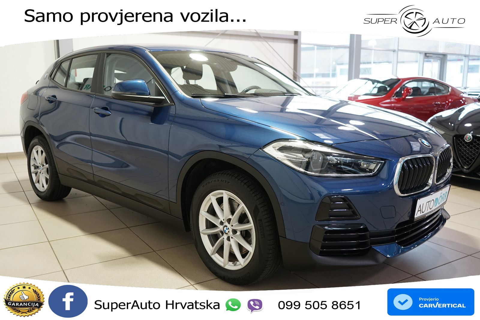 BMW X2 sDrive20d Steptronic Advantage LED+GR SJED+ACC