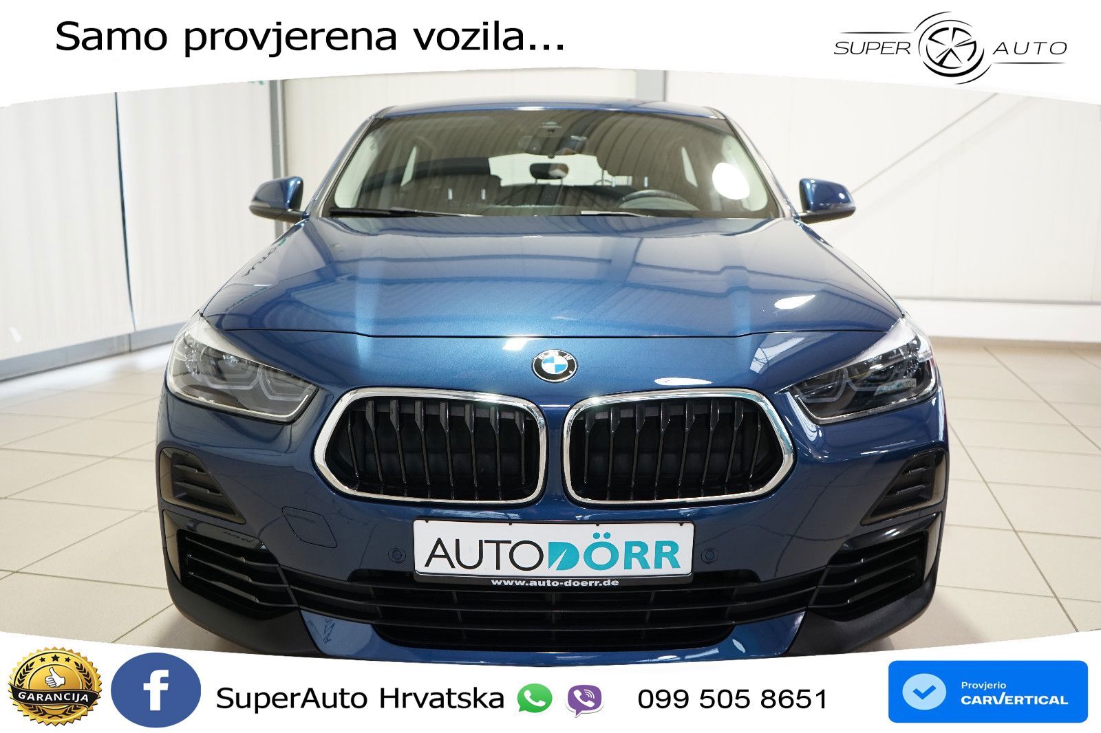 BMW X2 sDrive20d Steptronic Advantage LED+GR SJED+ACC