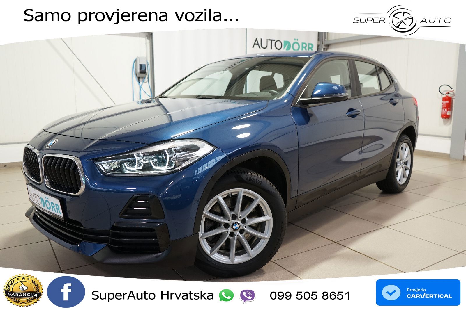 BMW X2 sDrive20d Steptronic Advantage LED+GR SJED+ACC