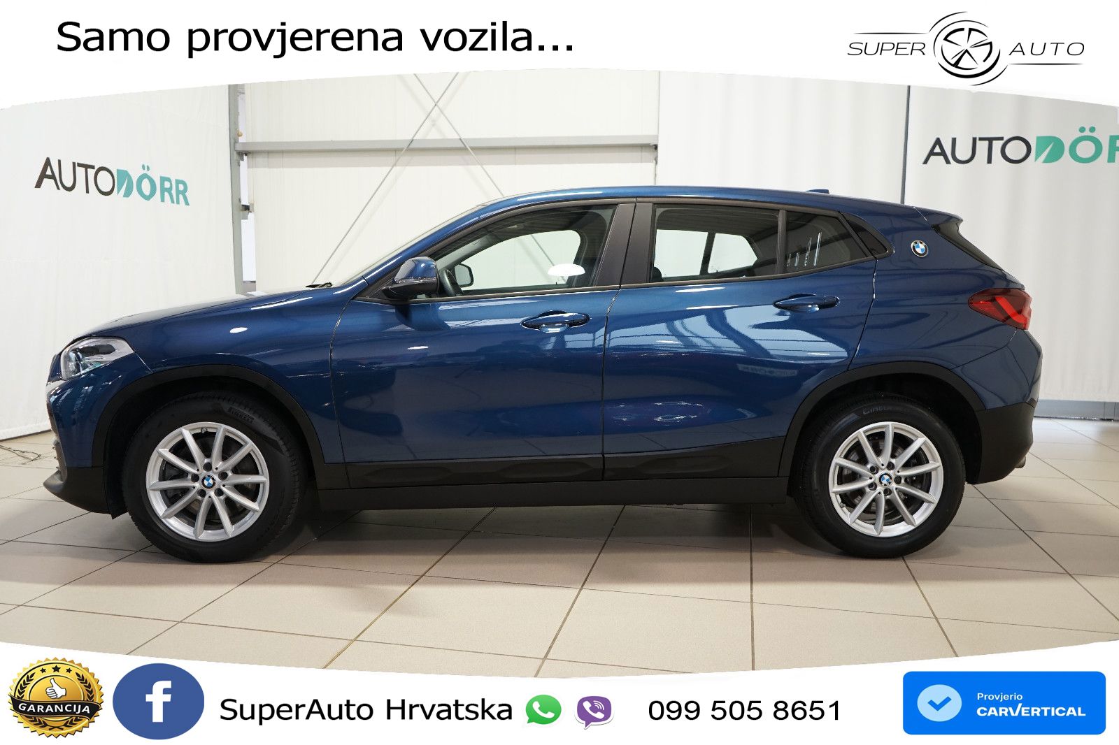 BMW X2 sDrive20d Steptronic Advantage LED+GR SJED+ACC