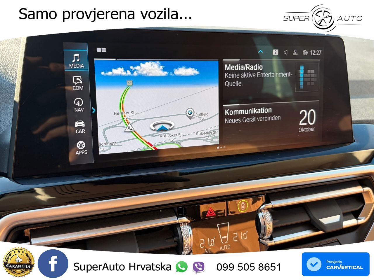 BMW X3 20i xDrive Steptronic LED+GR SJED+ACC