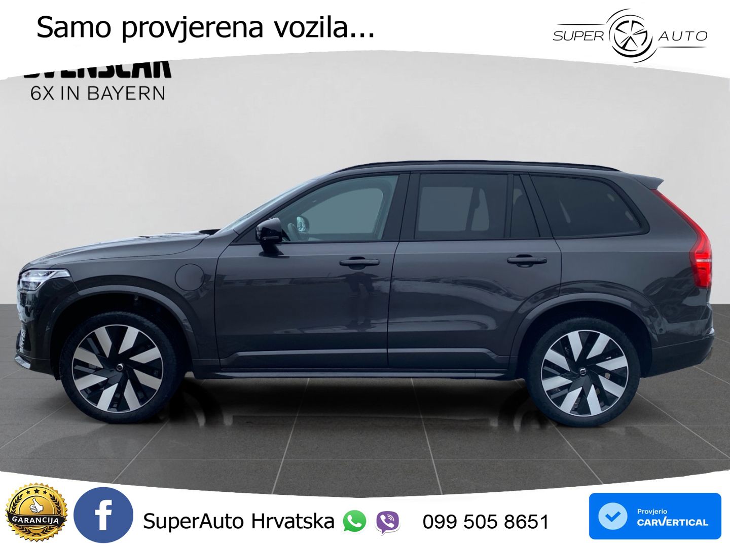 Volvo XC90 2.0 T8 AWD Automatic ACC+HEAD+4xGR SJED+360+PANO