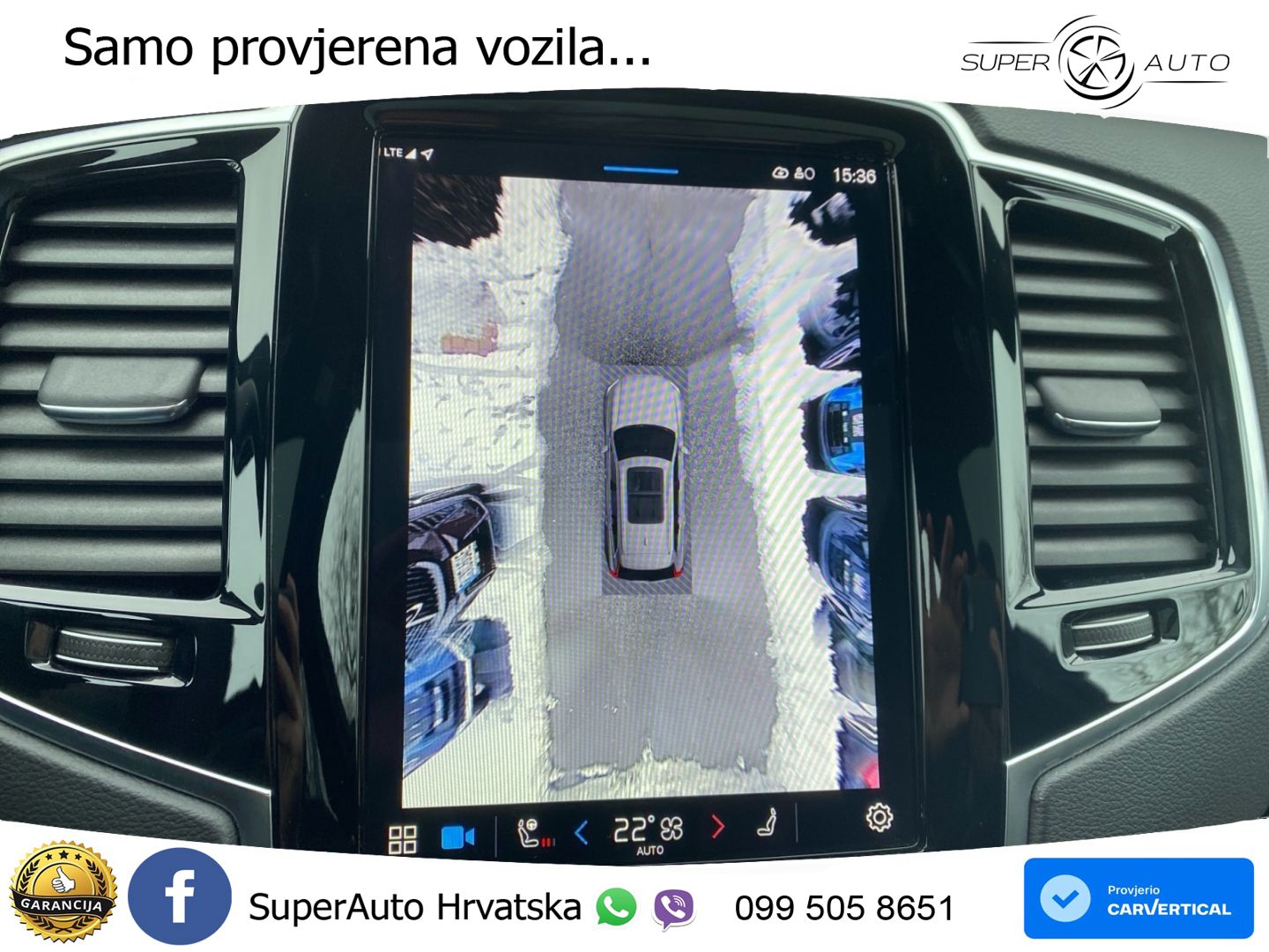 Volvo XC90 2.0 T8 AWD Automatic ACC+HEAD+4xGR SJED+360+PANO