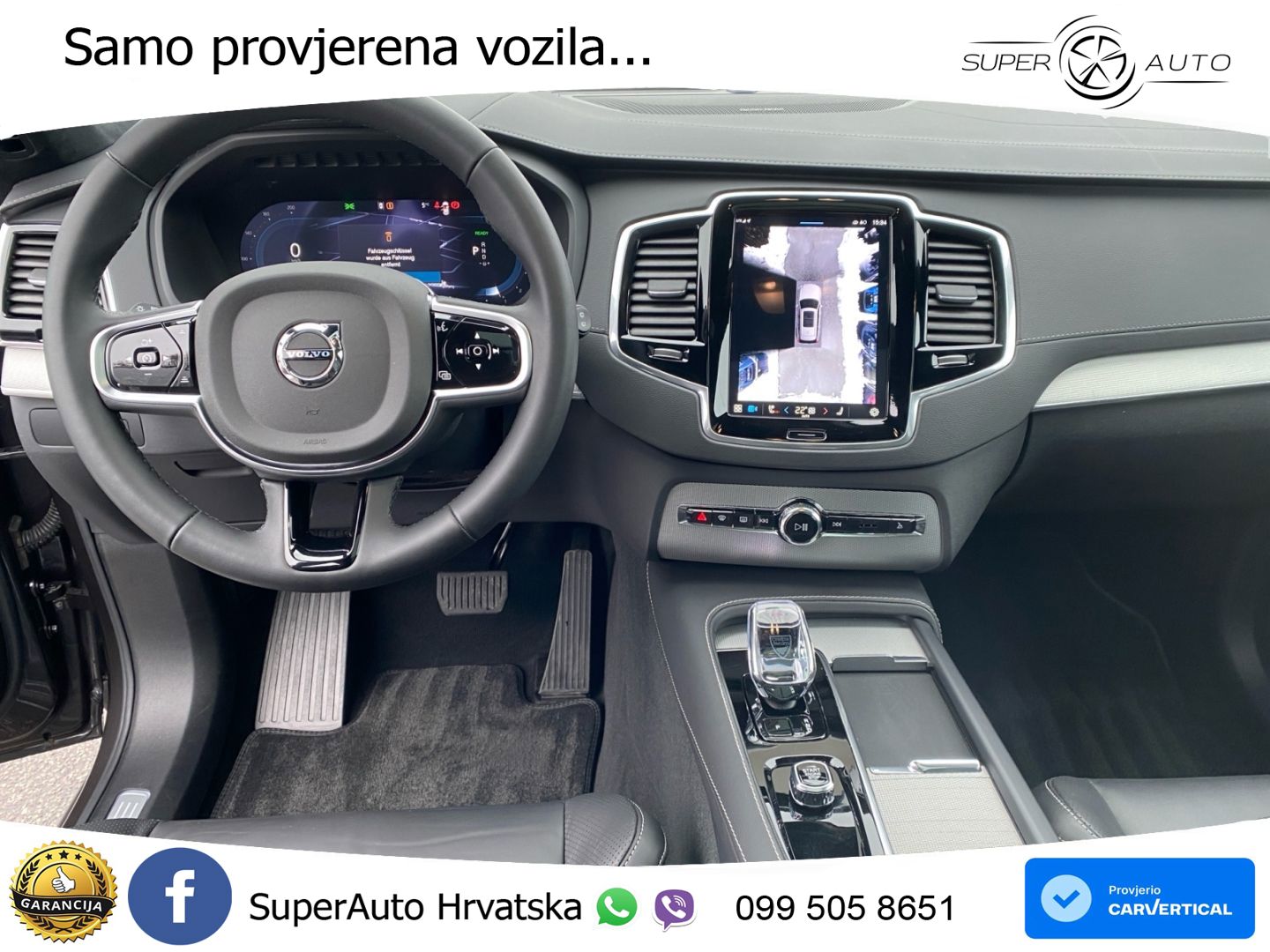 Volvo XC90 2.0 T8 AWD Automatic ACC+HEAD+4xGR SJED+360+PANO