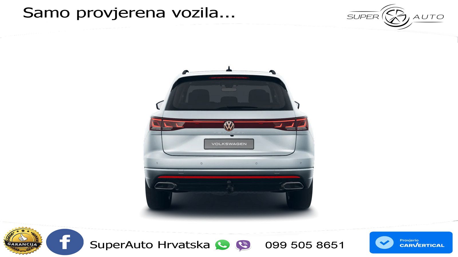 Volkswagen Touareg 3.0 V6 TFSI (340 KS) 4MOTION Tiptronic LED+GR SJED+ACC