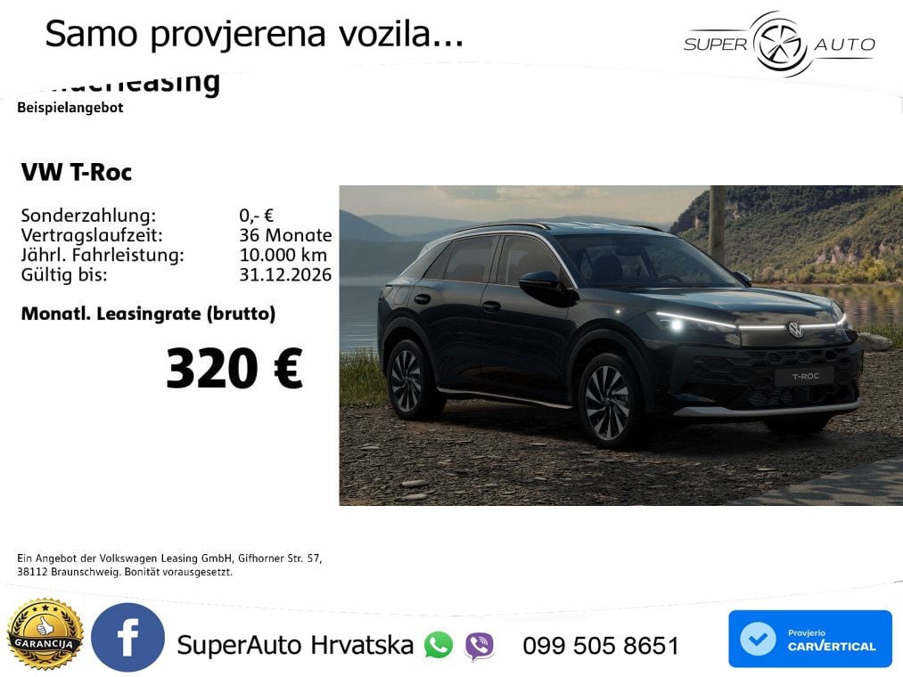 Volkswagen T-Roc II 1.5 eTSI (150 KS)  DSG LED+GR SJED+ACC
