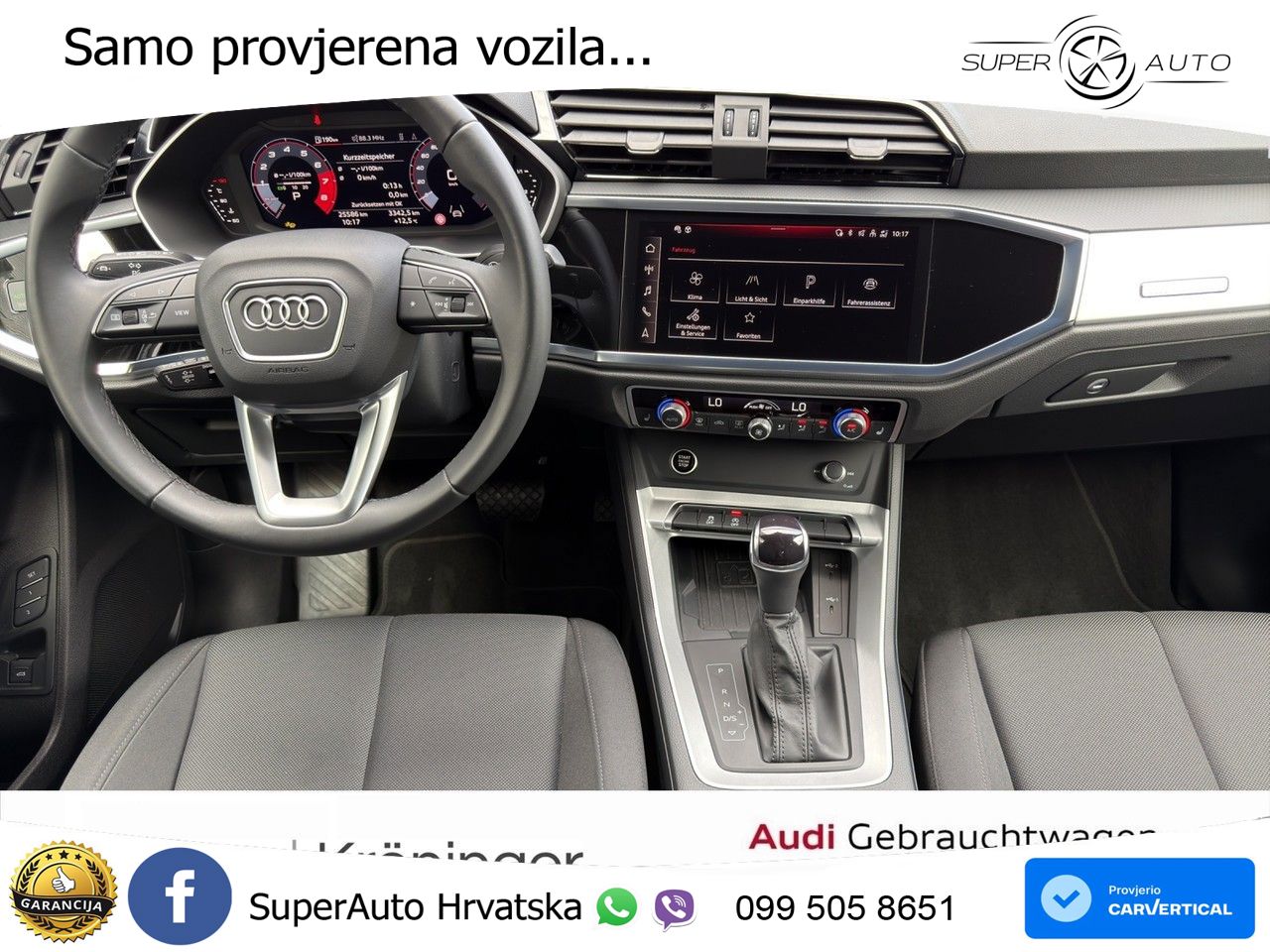Audi Q3 35 TFSI (150 KS) S tronic advanced LED+GR SJED+ACC