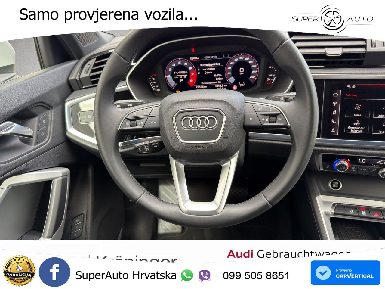 Audi Q3 35 TFSI (150 KS) S tronic advanced LED+GR SJED+ACC