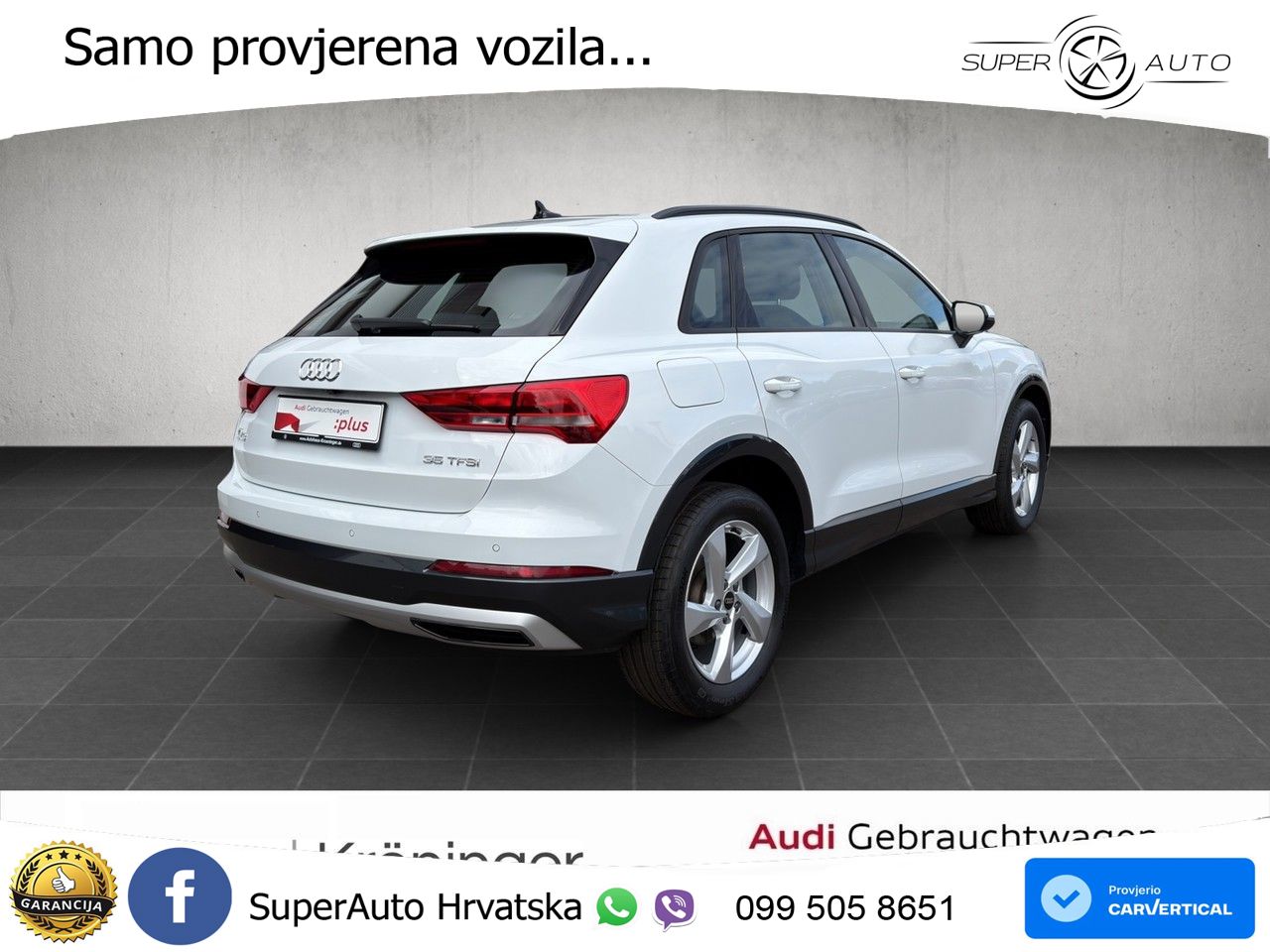 Audi Q3 35 TFSI (150 KS) S tronic advanced LED+GR SJED+ACC