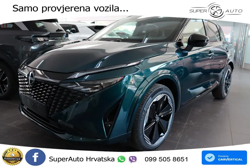 Nissan Qashqai 1.3 DIG-T (158 KS) Xtronic N-Design ACC+HEAD+GR SJED+360+PANO