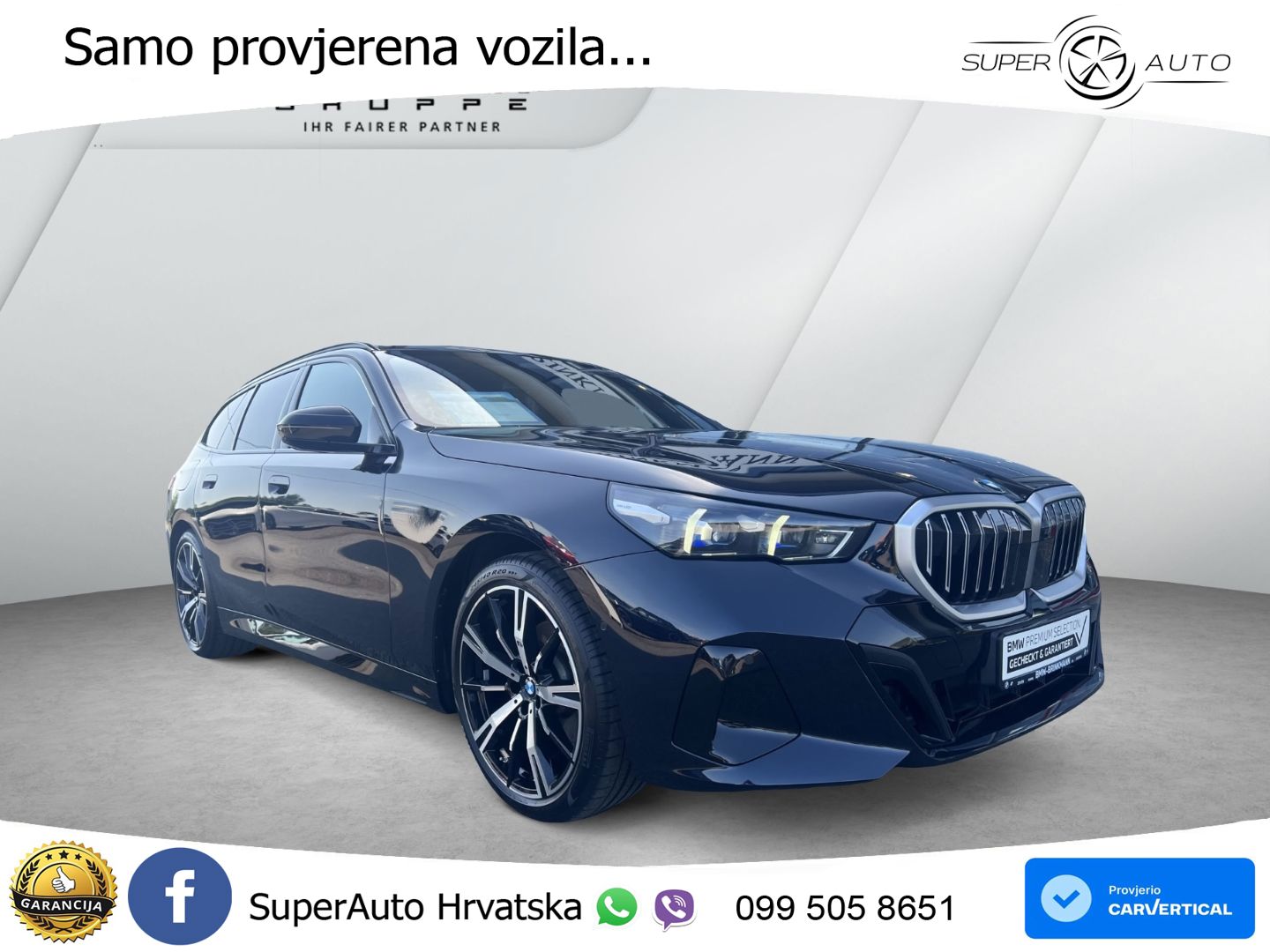BMW 520i Touring (208 KS) Steptronic M Sport LED+GR SJED+ACC