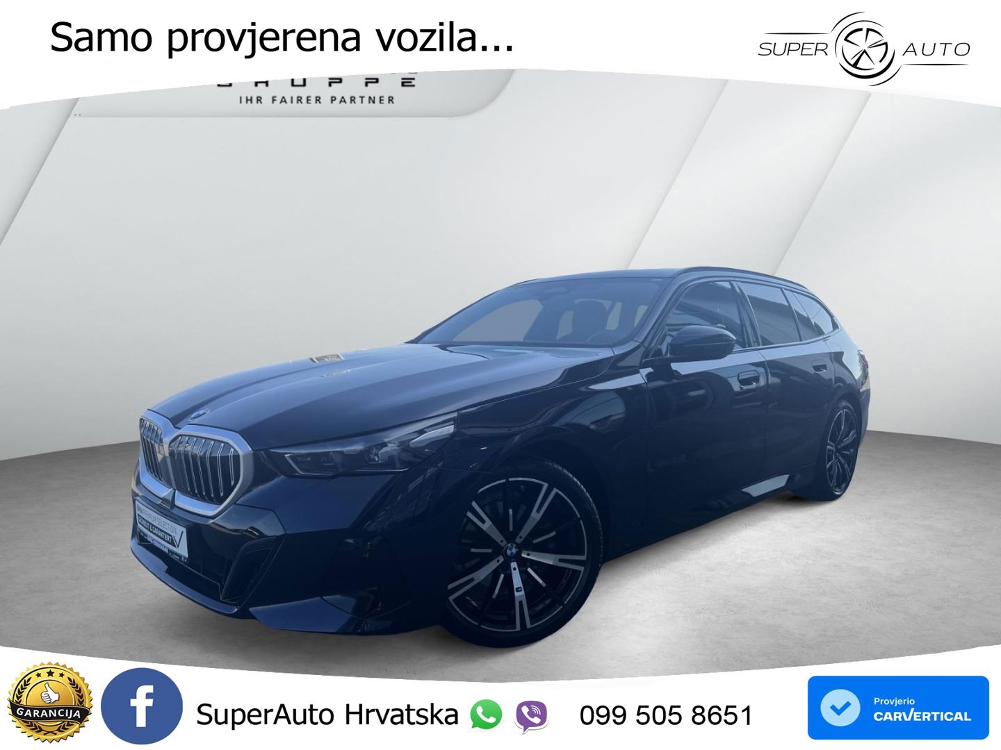 BMW 520i Touring (208 KS) Steptronic M Sport LED+GR SJED+ACC