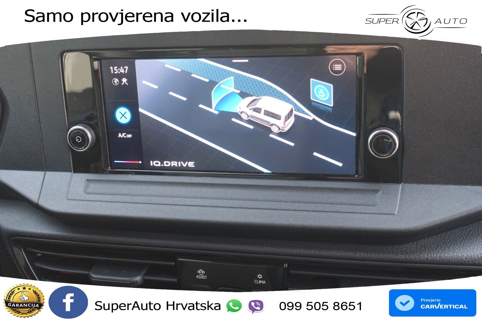 Volkswagen Caddy Kombi 2.0 TDI | Einparkhilfe | LED 102 KS