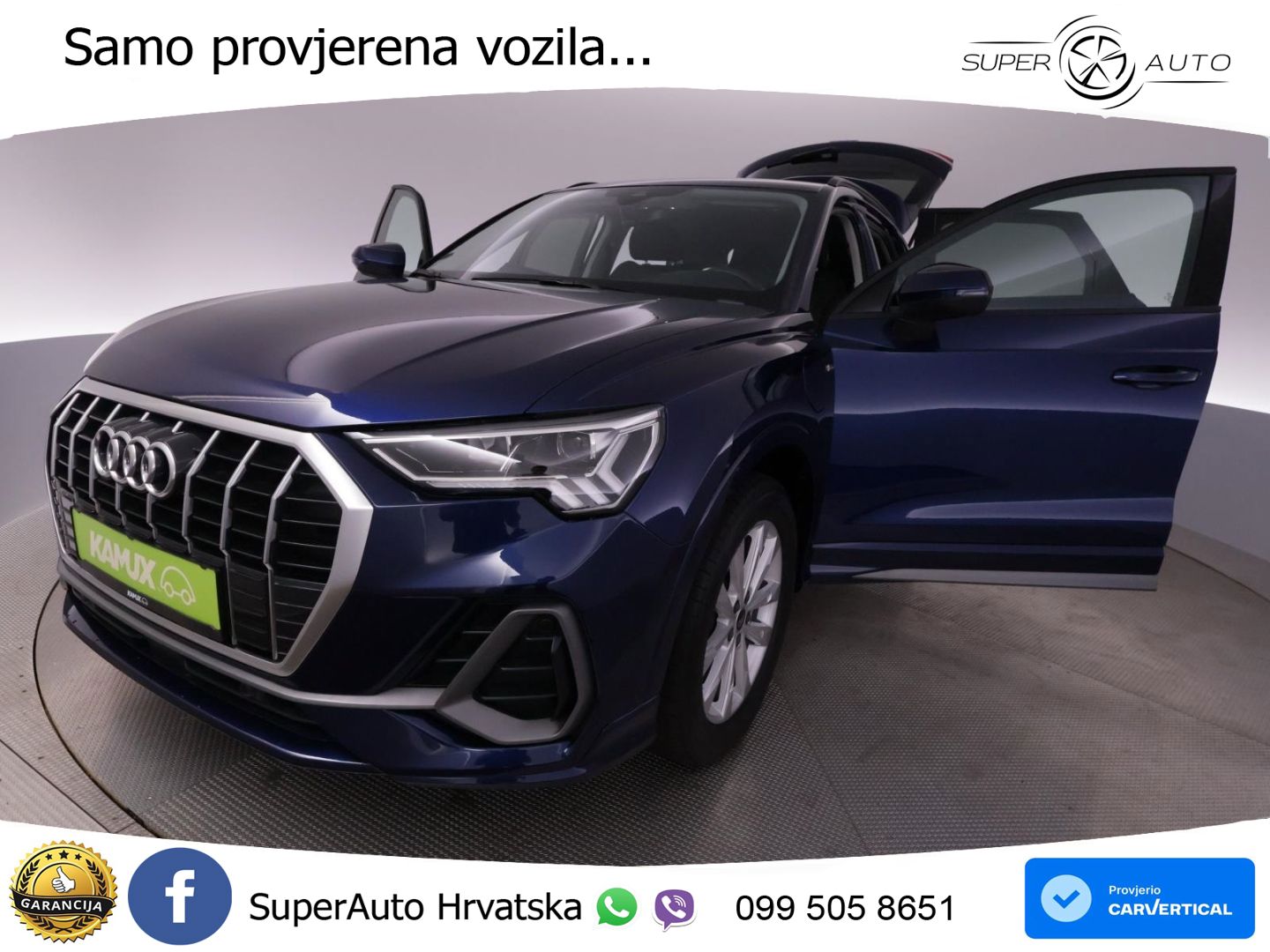 Audi Q3 45 TFSIe (245 KS) S tronic S line LED+GR SJED+ACC