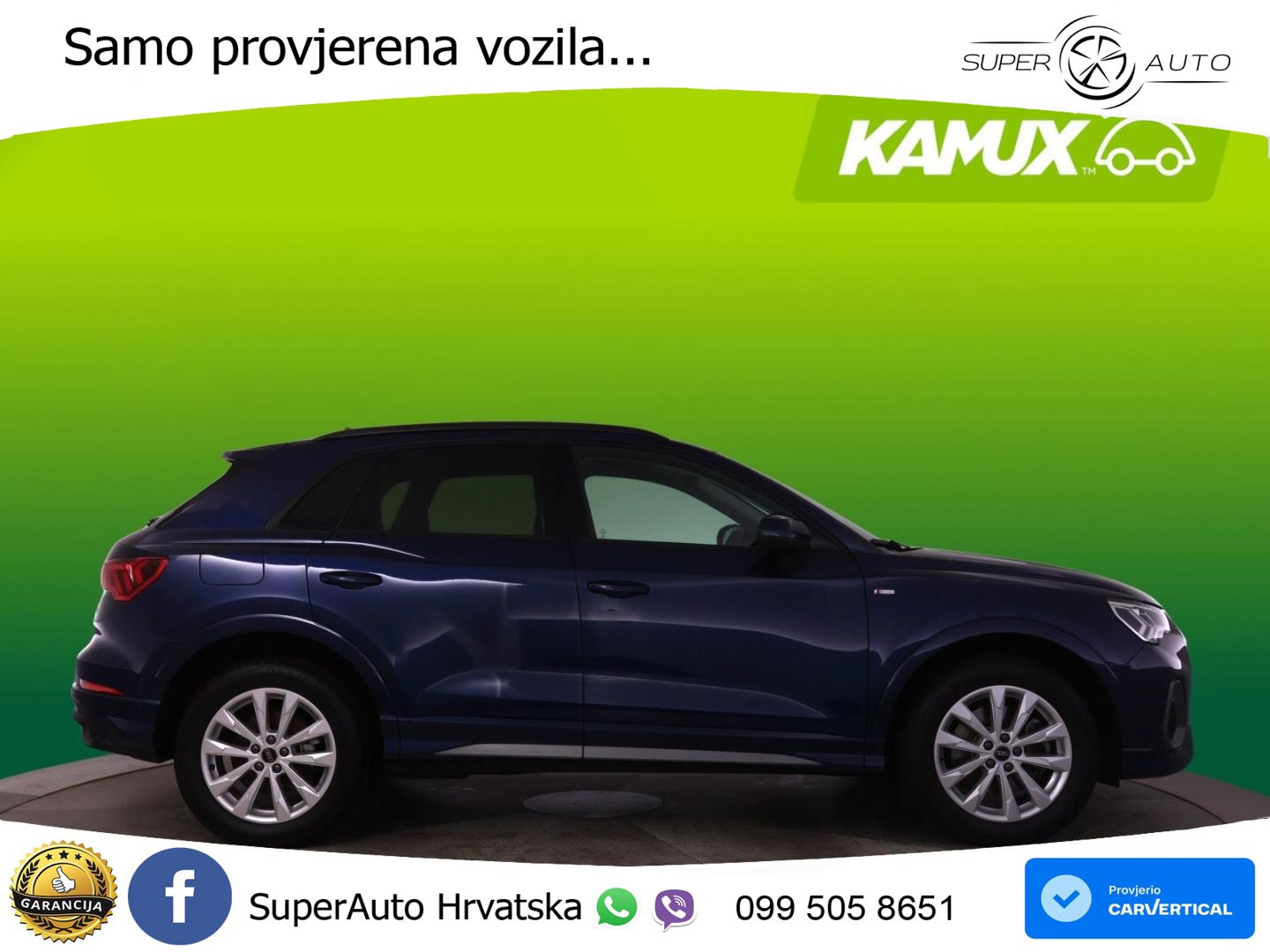 Audi Q3 45 TFSIe (245 KS) S tronic S line LED+GR SJED+ACC