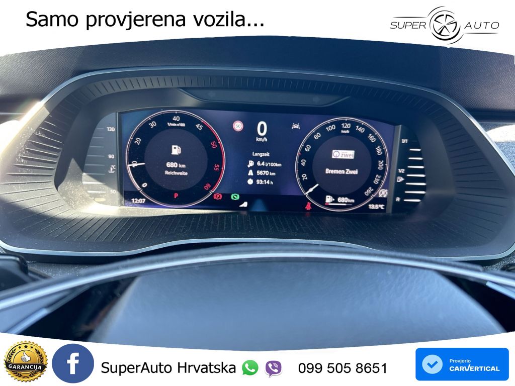 Škoda Octavia Combi 2.0 TDI (150 KS) DSG Selection