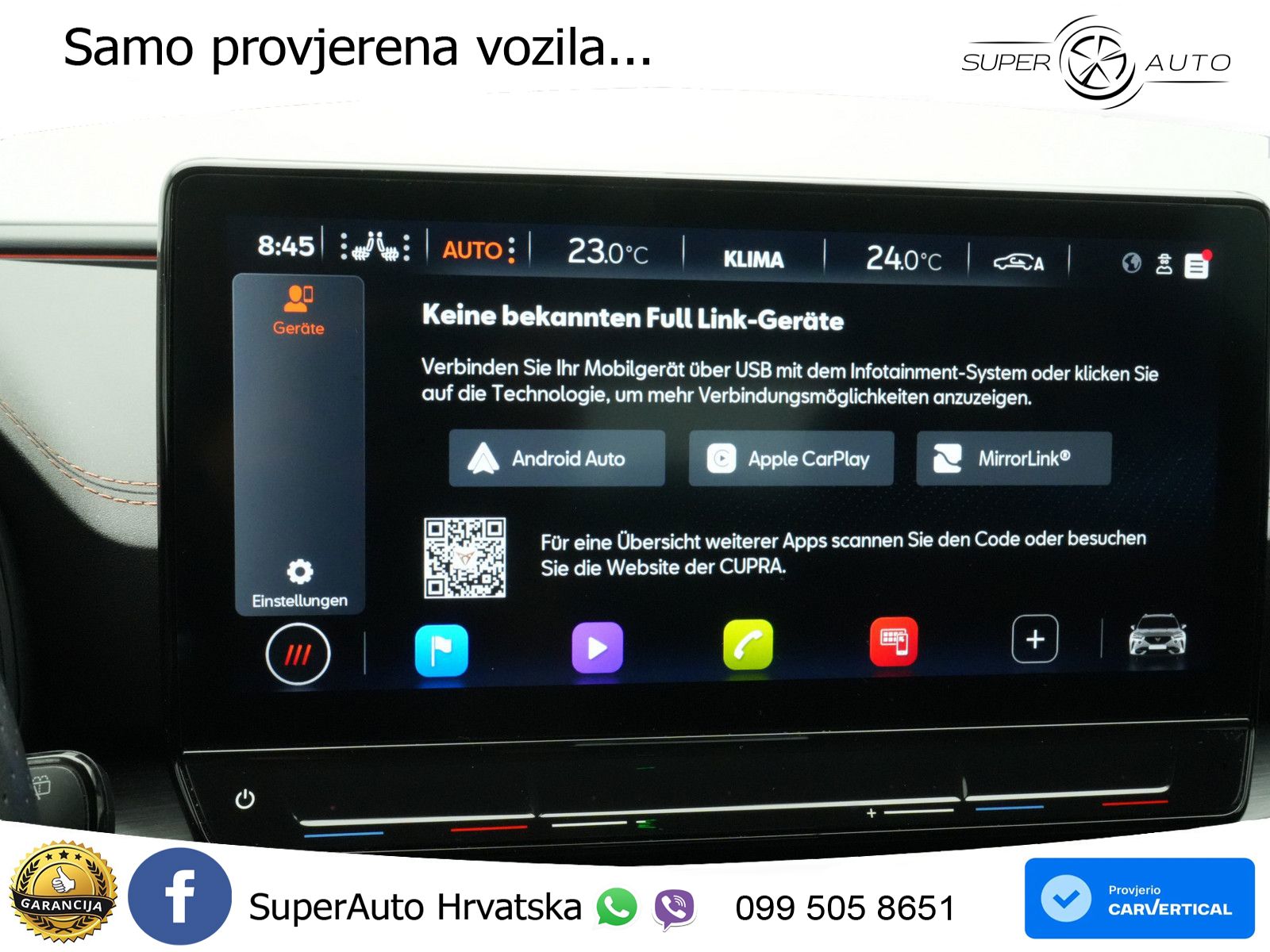 Cupra Formentor 1.4 TSI (245 KS) e-Hybrid DSG VZ LED+GR SJED+ACC