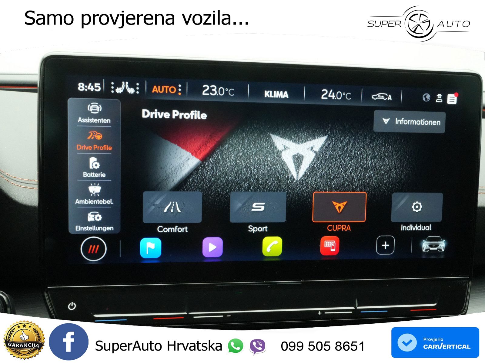 Cupra Formentor 1.4 TSI (245 KS) e-Hybrid DSG VZ LED+GR SJED+ACC