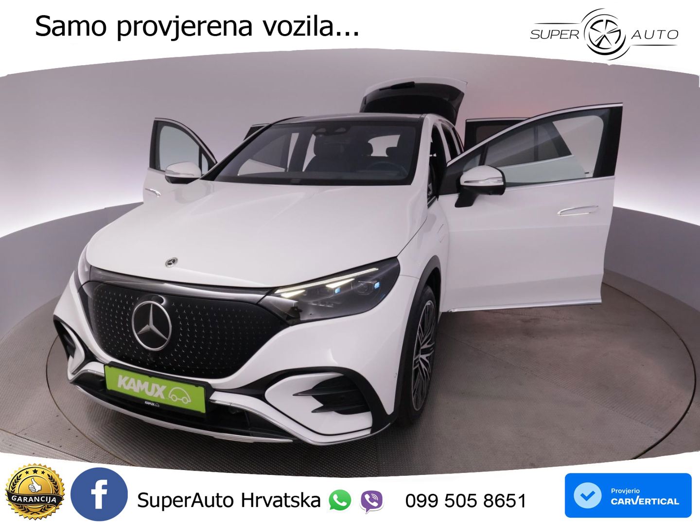 Mercedes EQE SUV 350+ 100 kWh (292 KS) AMG ACC+HEAD+4xGR SJED+360+PANO