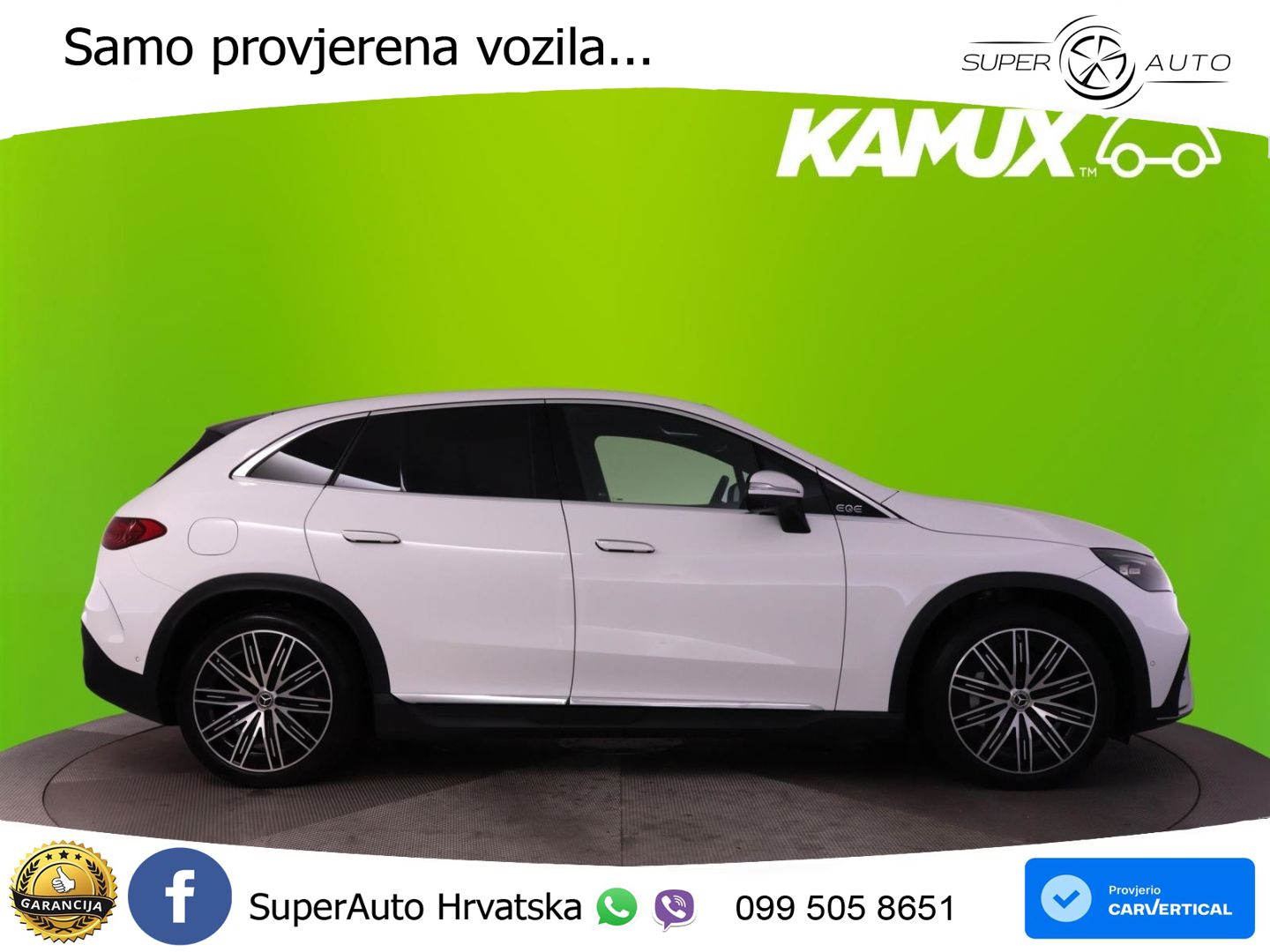 Mercedes EQE SUV 350+ 100 kWh (292 KS) AMG ACC+HEAD+4xGR SJED+360+PANO