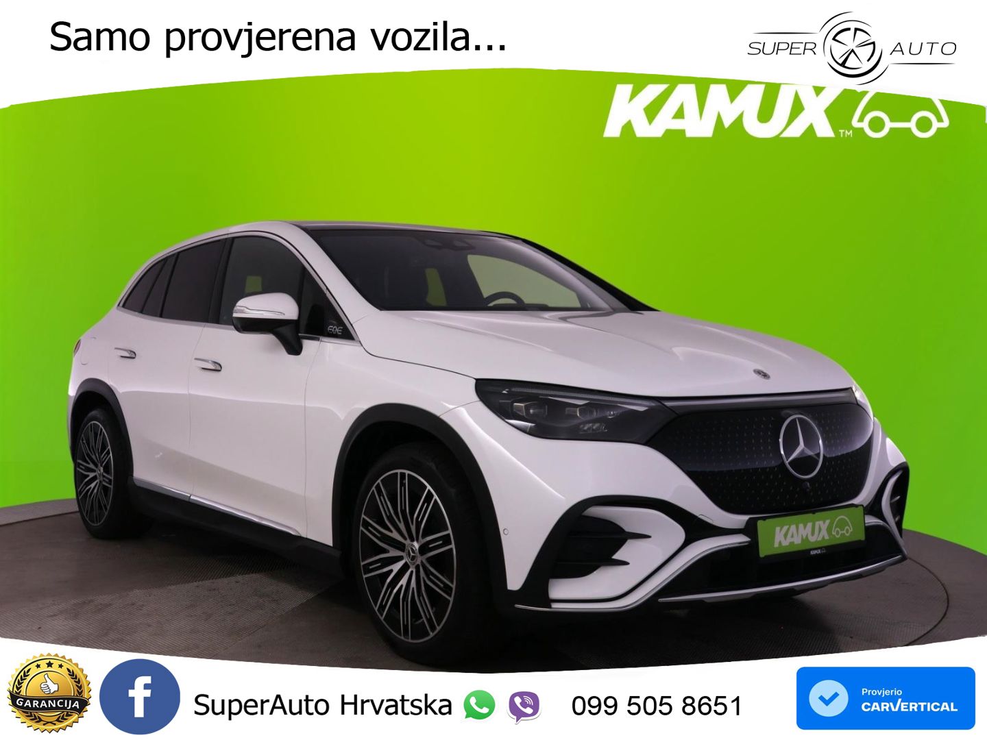 Mercedes EQE SUV 350+ 100 kWh (292 KS) AMG ACC+HEAD+4xGR SJED+360+PANO