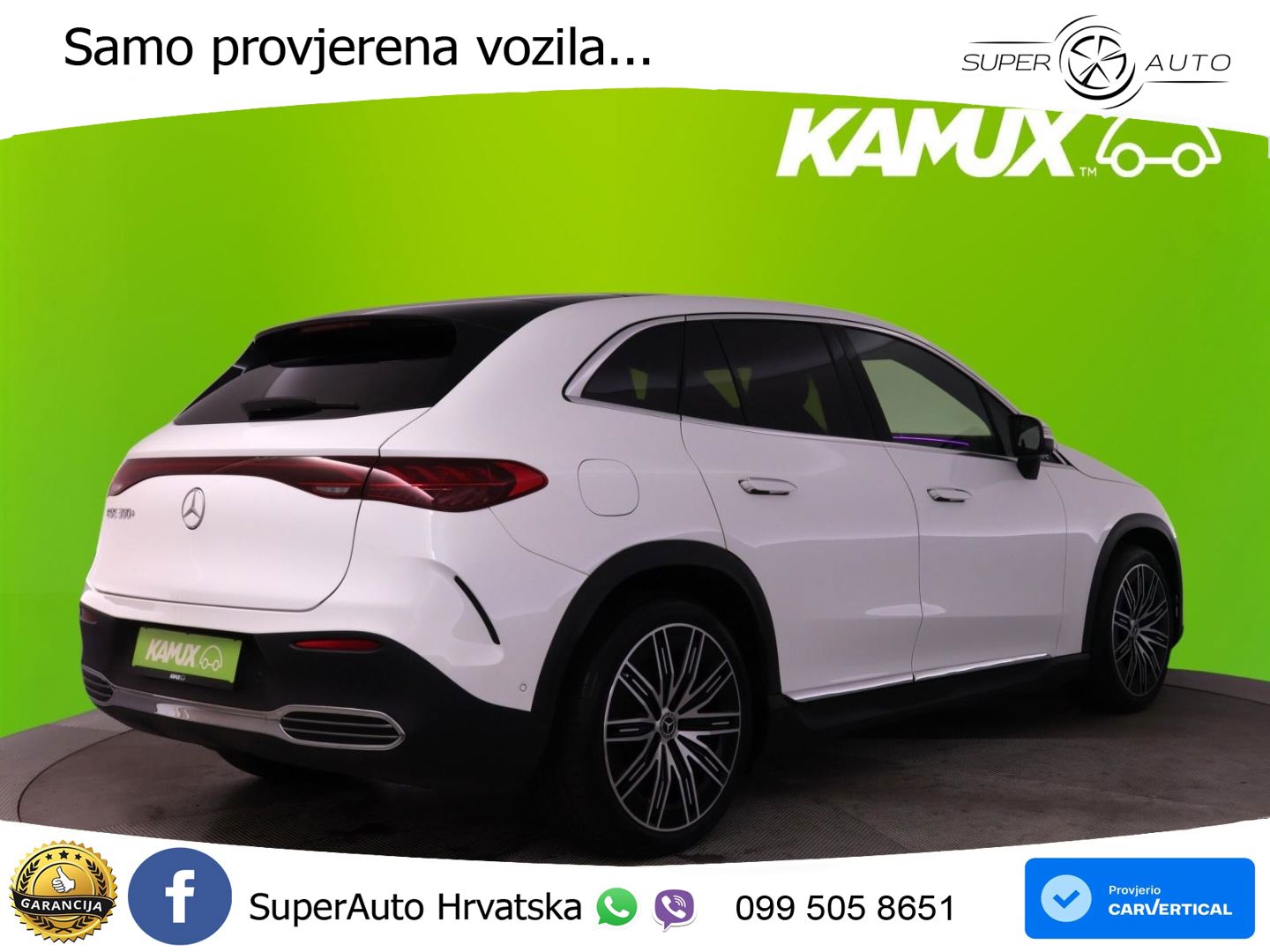 Mercedes EQE SUV 350+ 100 kWh (292 KS) AMG ACC+HEAD+4xGR SJED+360+PANO