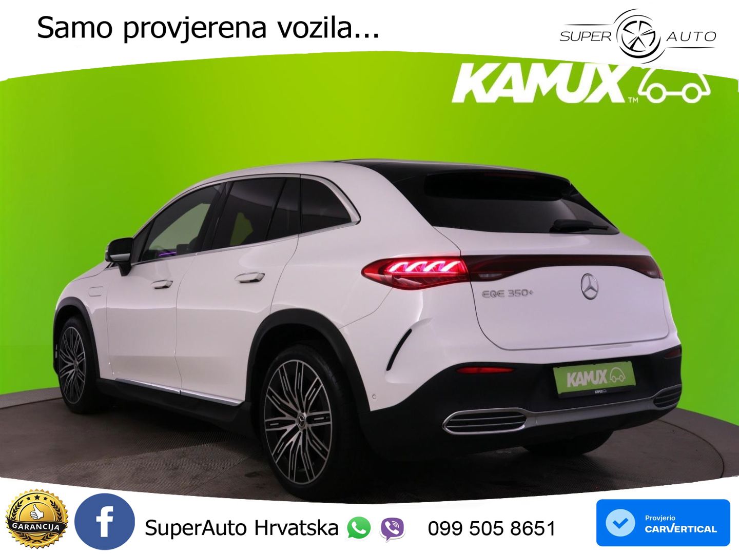 Mercedes EQE SUV 350+ 100 kWh (292 KS) AMG ACC+HEAD+4xGR SJED+360+PANO