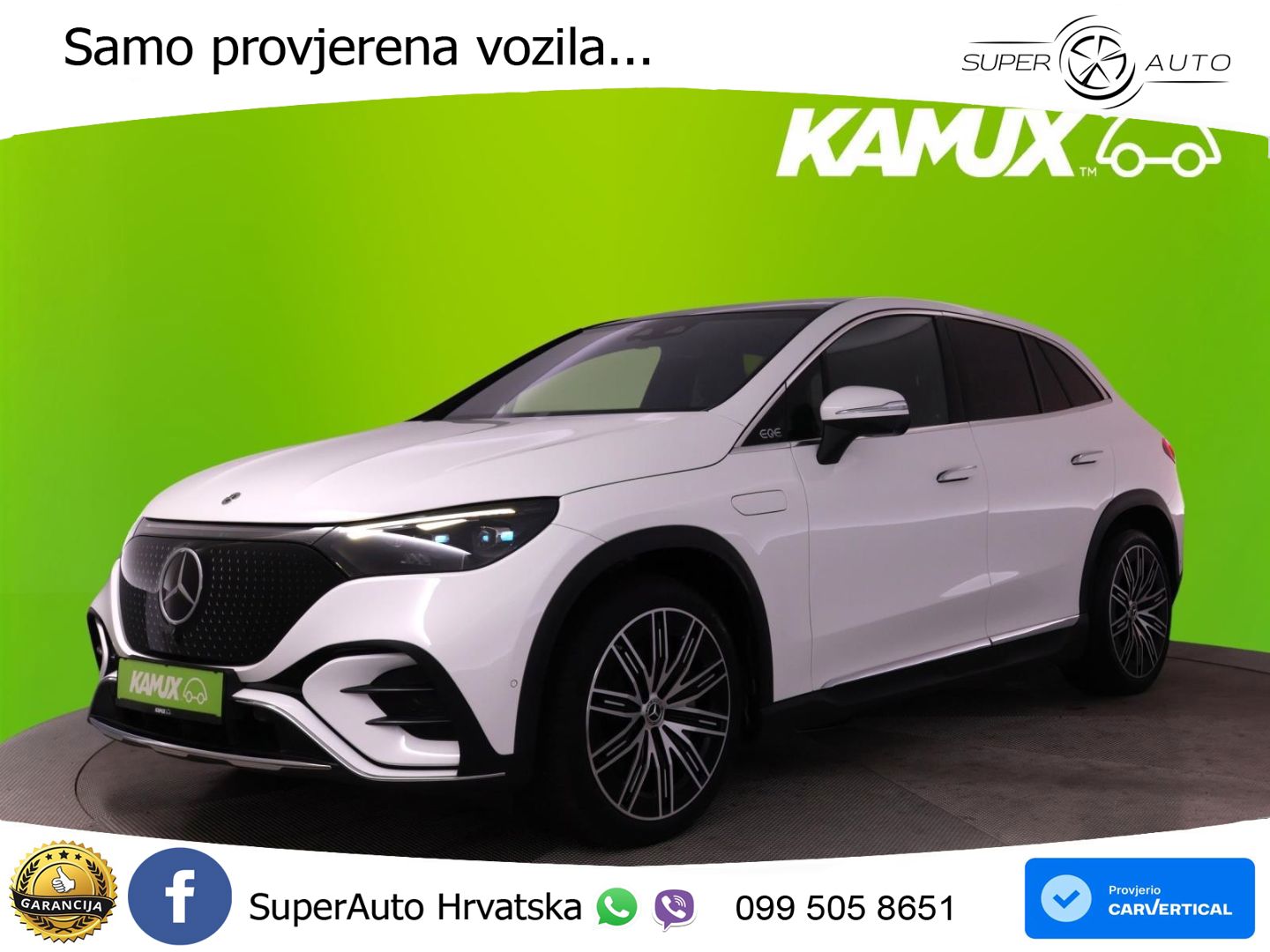 Mercedes EQE SUV 350+ 100 kWh (292 KS) AMG ACC+HEAD+4xGR SJED+360+PANO