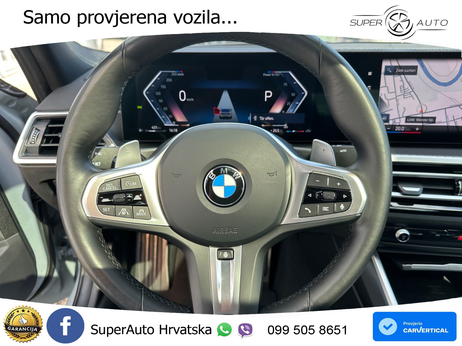 BMW 320d (190 KS) xDrive Steptronic M Sport LED+GR SJED+ACC
